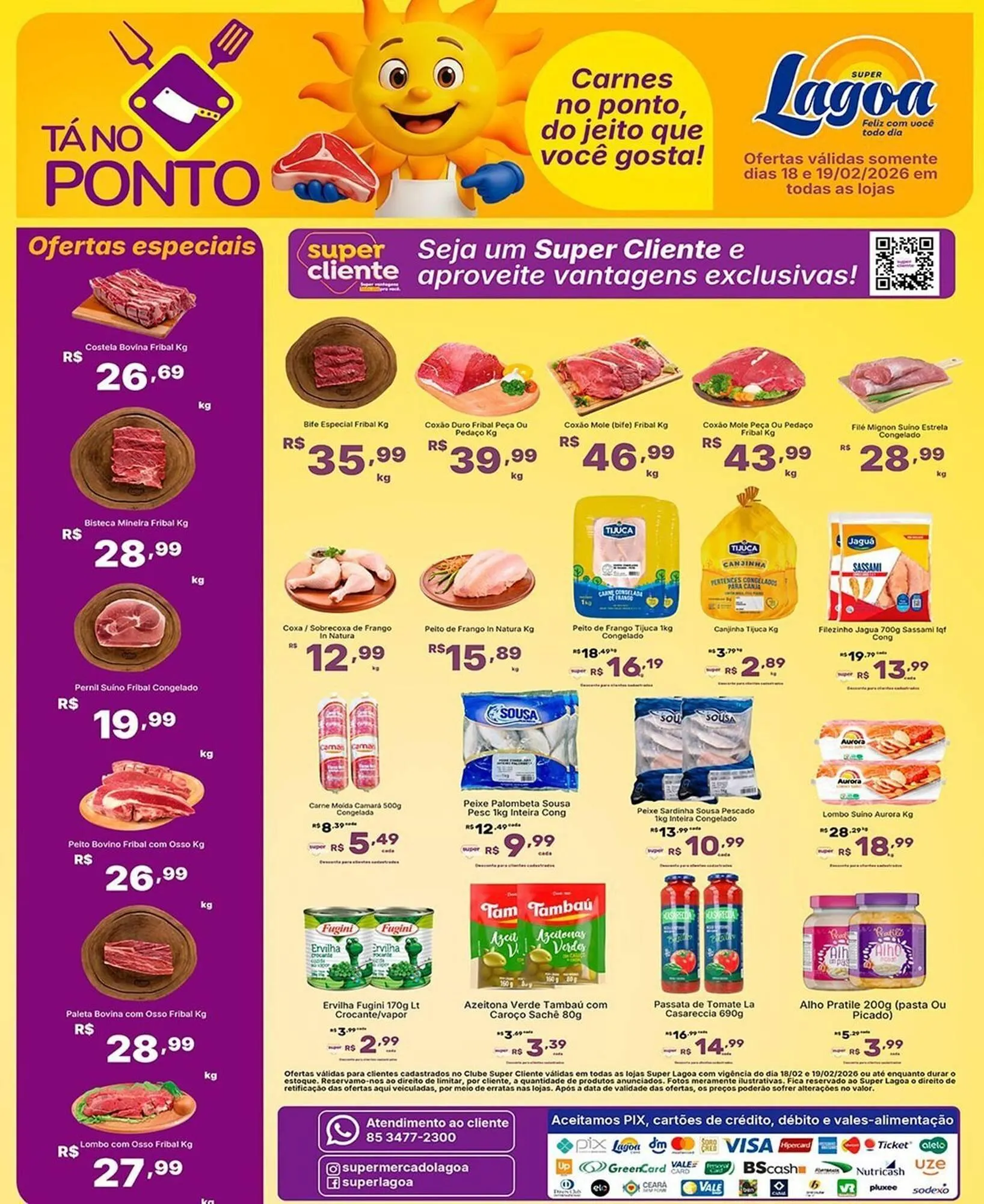 Encarte de Encarte Super Lagoa 18 de fevereiro até 25 de fevereiro 2026 - Pagina 6