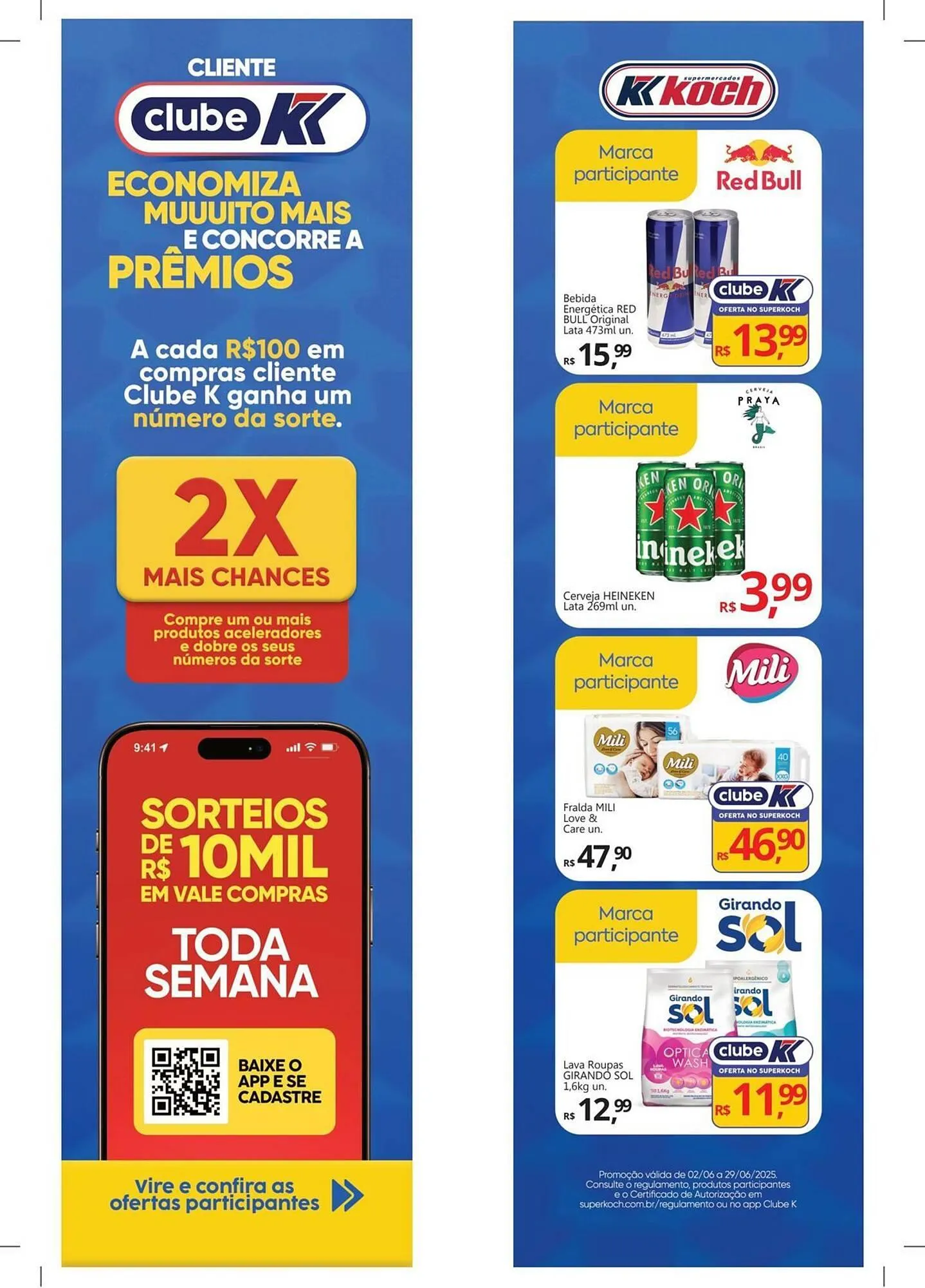 Encarte de Catálogo Supermercados Koch 9 de junho até 22 de junho 2025 - Pagina 2