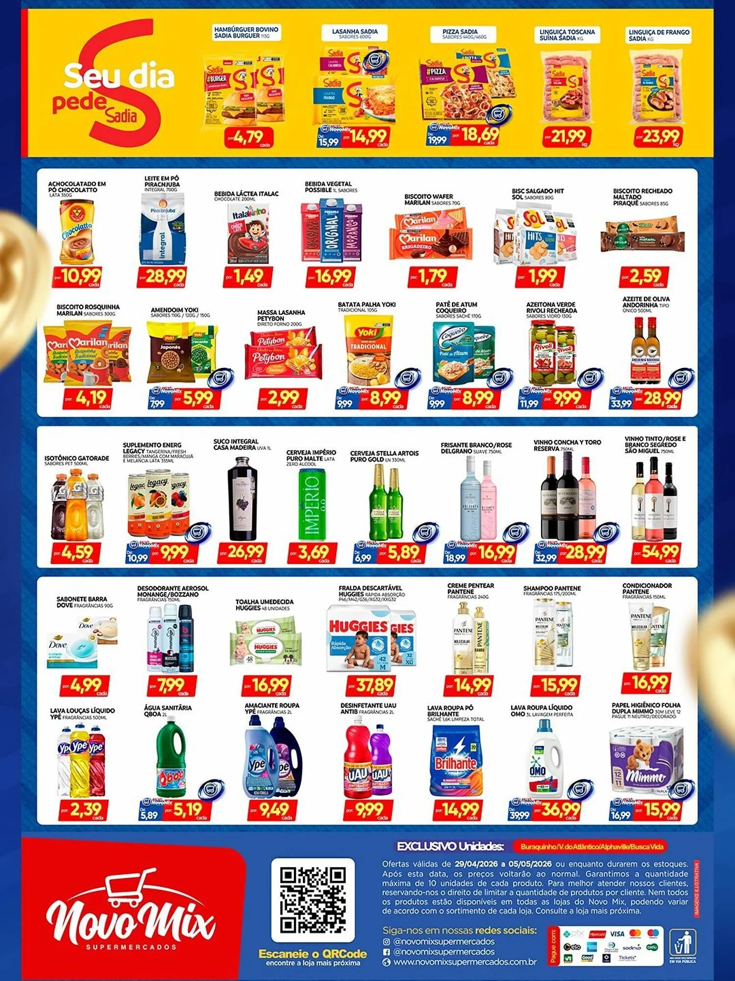 Encarte de Encarte Novo Mix 29 de abril até 5 de maio 2026 - Pagina 4