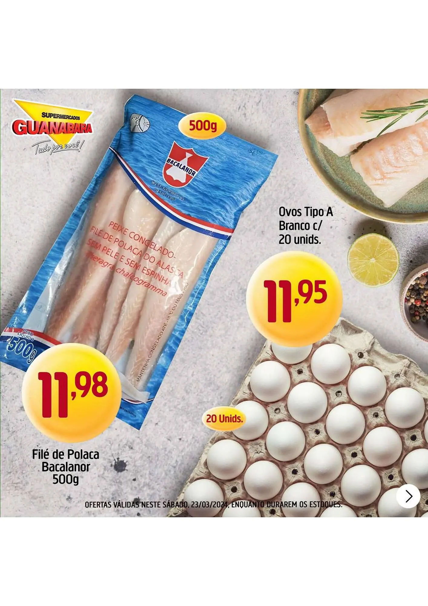 Encarte de Catálogo Supermercados Guanabara 23 de março até 24 de março 2024 - Pagina 2