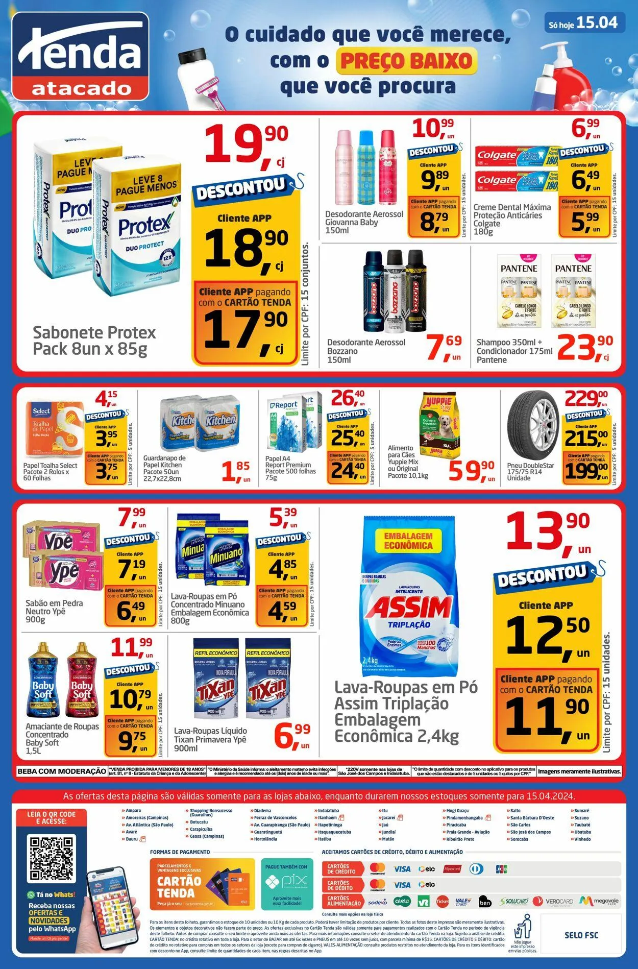 Encarte de Tenda Atacado - Sumaré 15 de abril até 15 de abril 2024 - Pagina 2