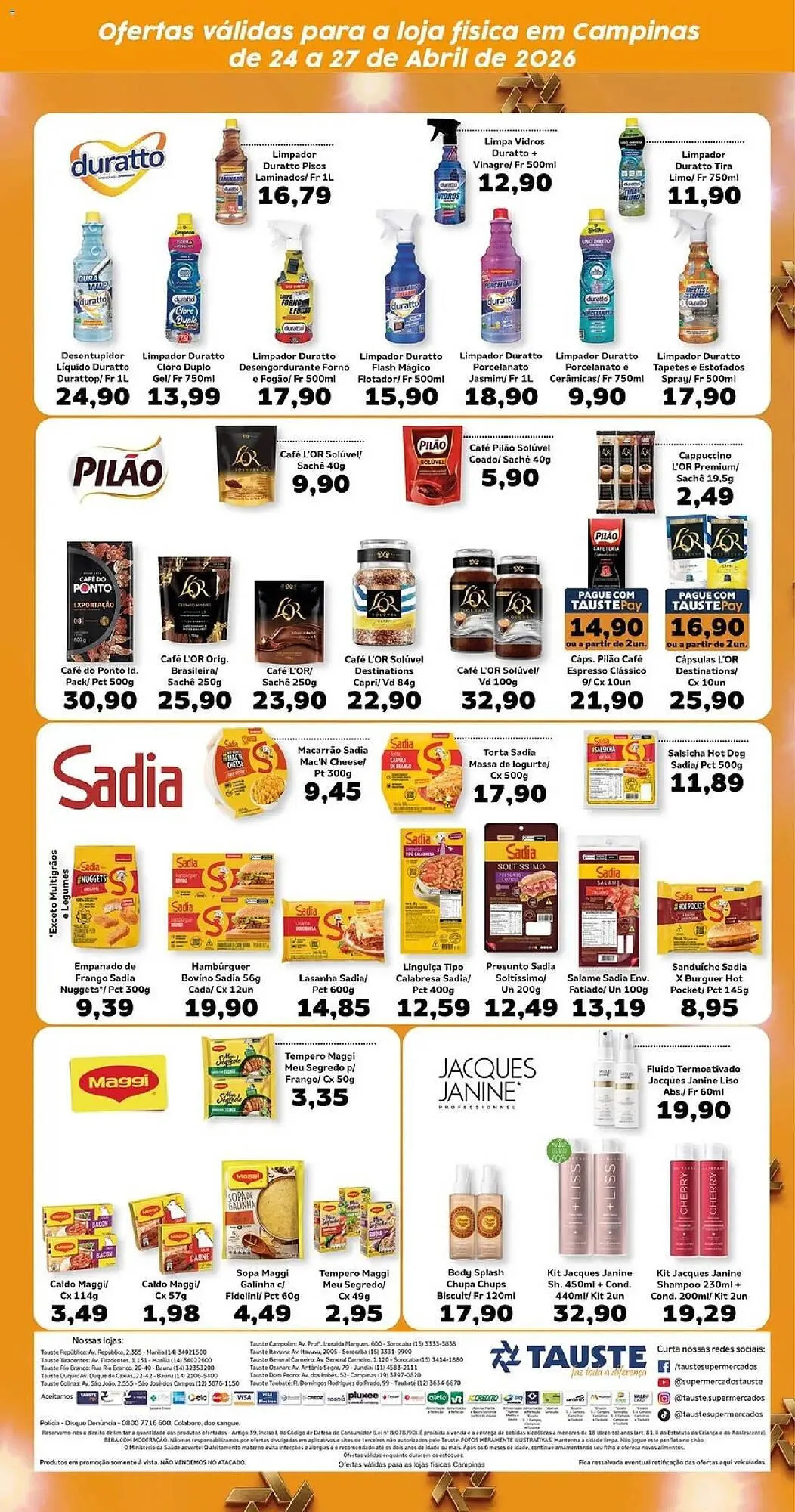 Encarte de Catálogo Supermercados Tauste 24 de abril até 27 de abril 2026 - Pagina 5