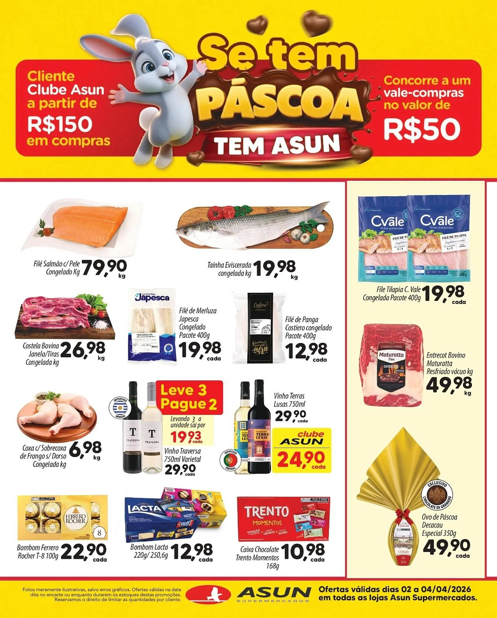 Encarte de Encarte Asun 2 de abril até 4 de abril 2026 - Pagina 1