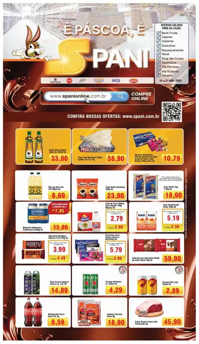 Encarte de Melhores ofertas para todos os clientes 15 de abril até 21 de abril 2025 - Pagina 1