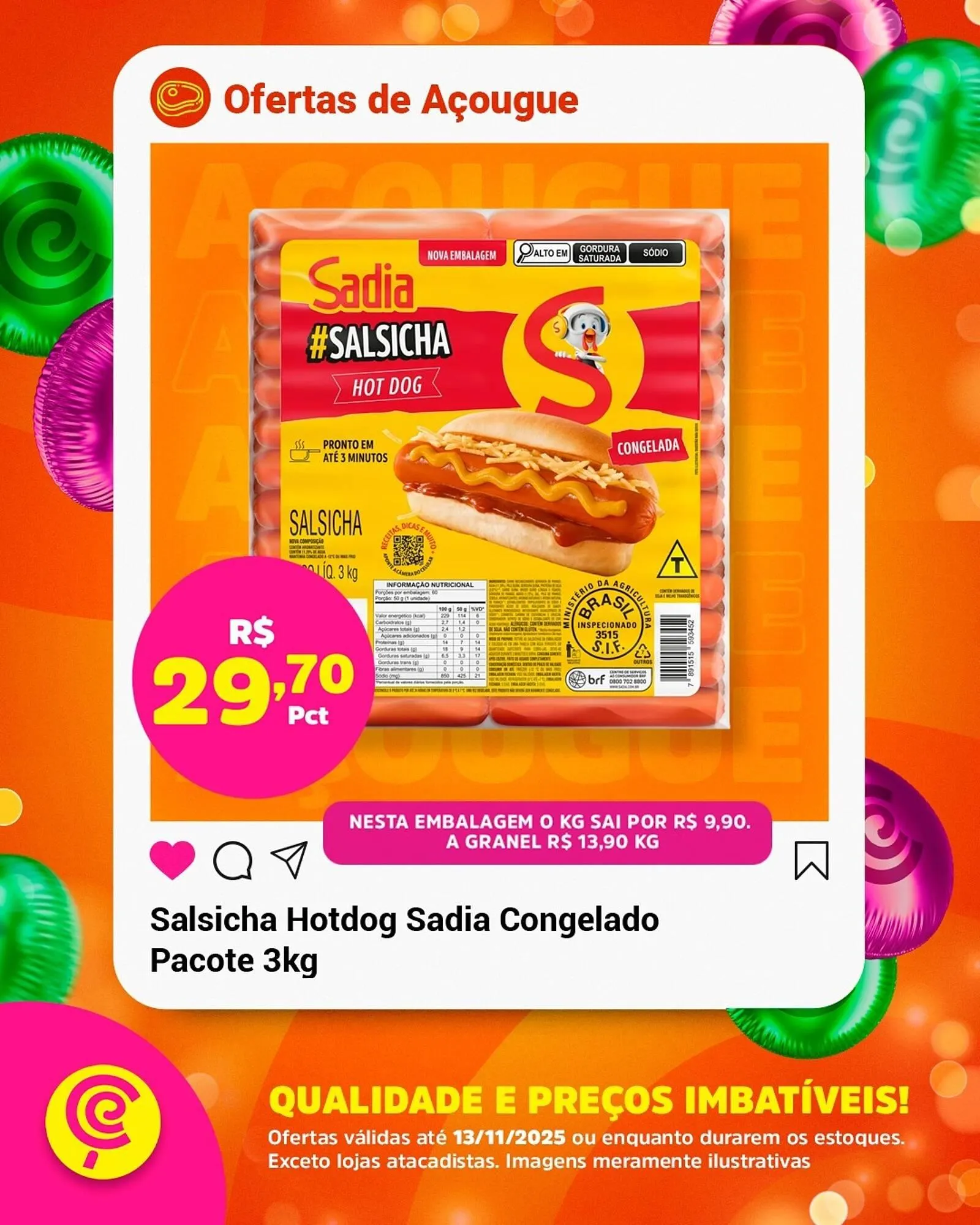 Encarte de Folheto Comercial Esperança 11 de novembro até 13 de novembro 2025 - Pagina 1