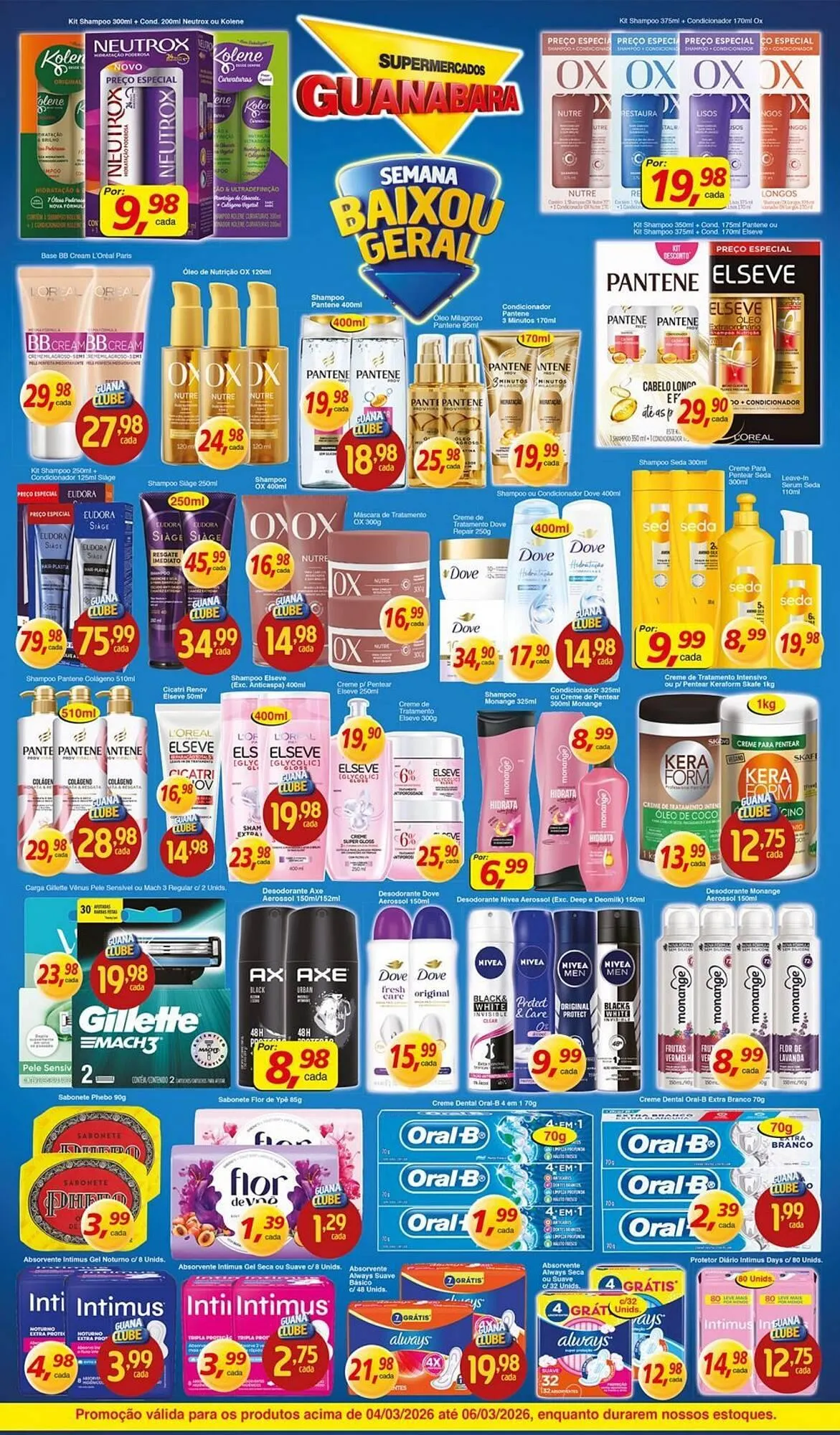 Encarte de Encarte Supermercados Guanabara 4 de março até 6 de março 2026 - Pagina 8