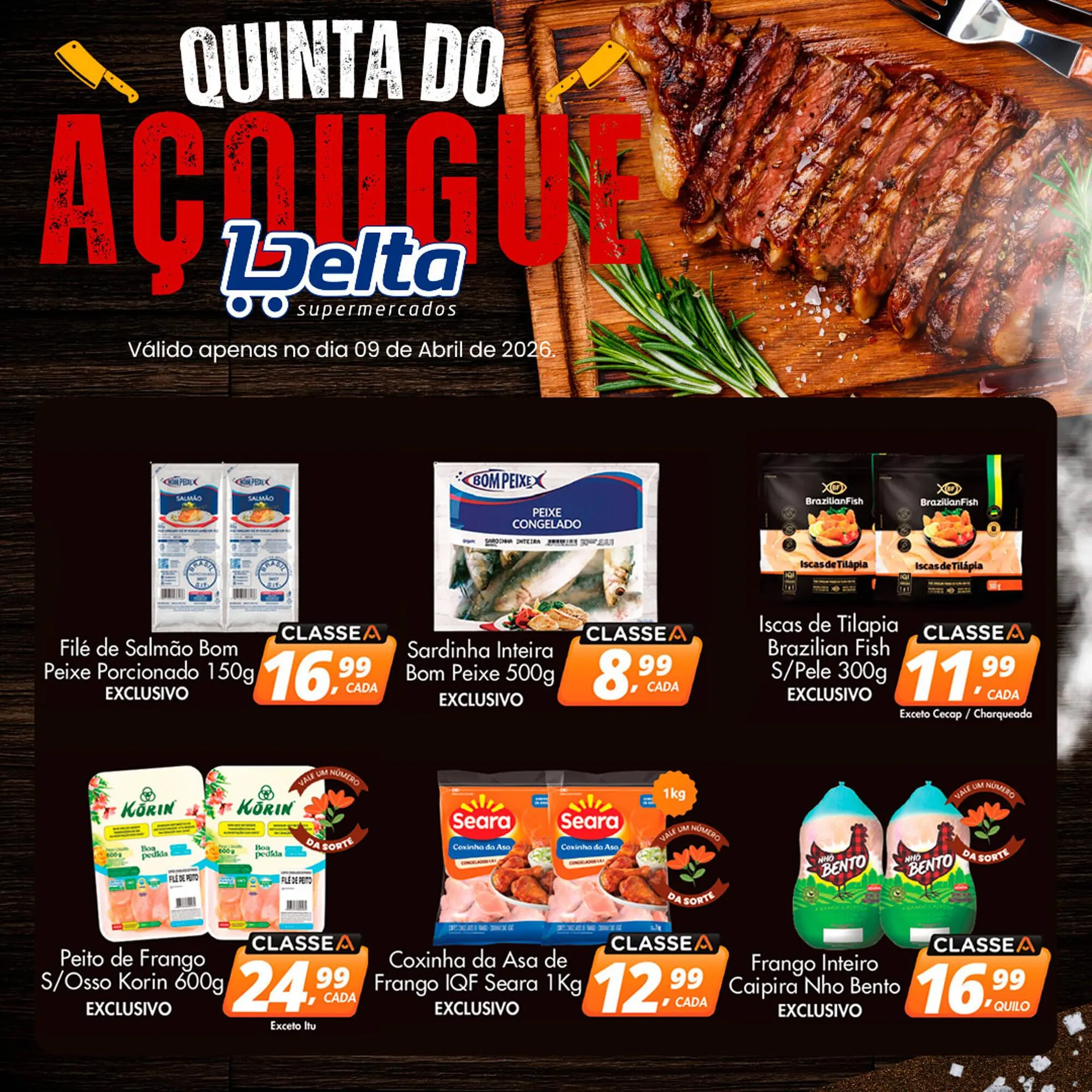 Encarte de Catálogo Delta Supermercados 9 de abril até 9 de abril 2026 - Pagina 3