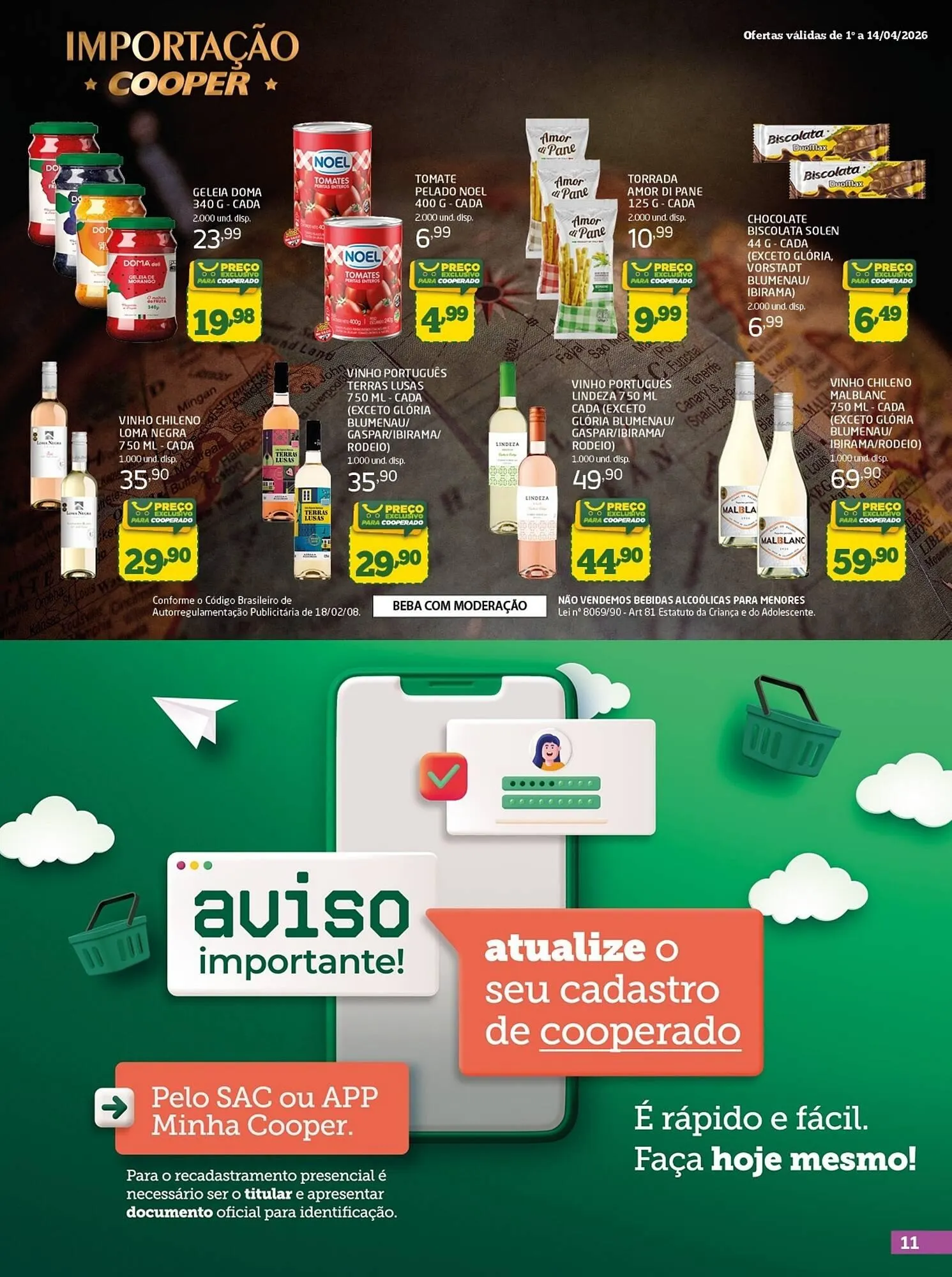 Encarte de Tabloide Cooper 1 de abril até 14 de abril 2026 - Pagina 11