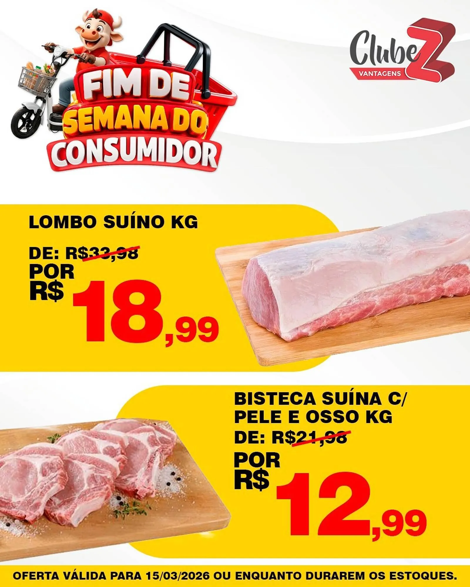 Encarte de Catálogo Zebu Carnes Supermercados 15 de março até 15 de março 2026 - Pagina 3