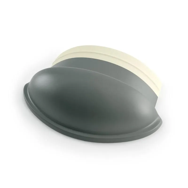 Telha Terminal Cumeeira Cerâmica Supernova Cinza - Perkus