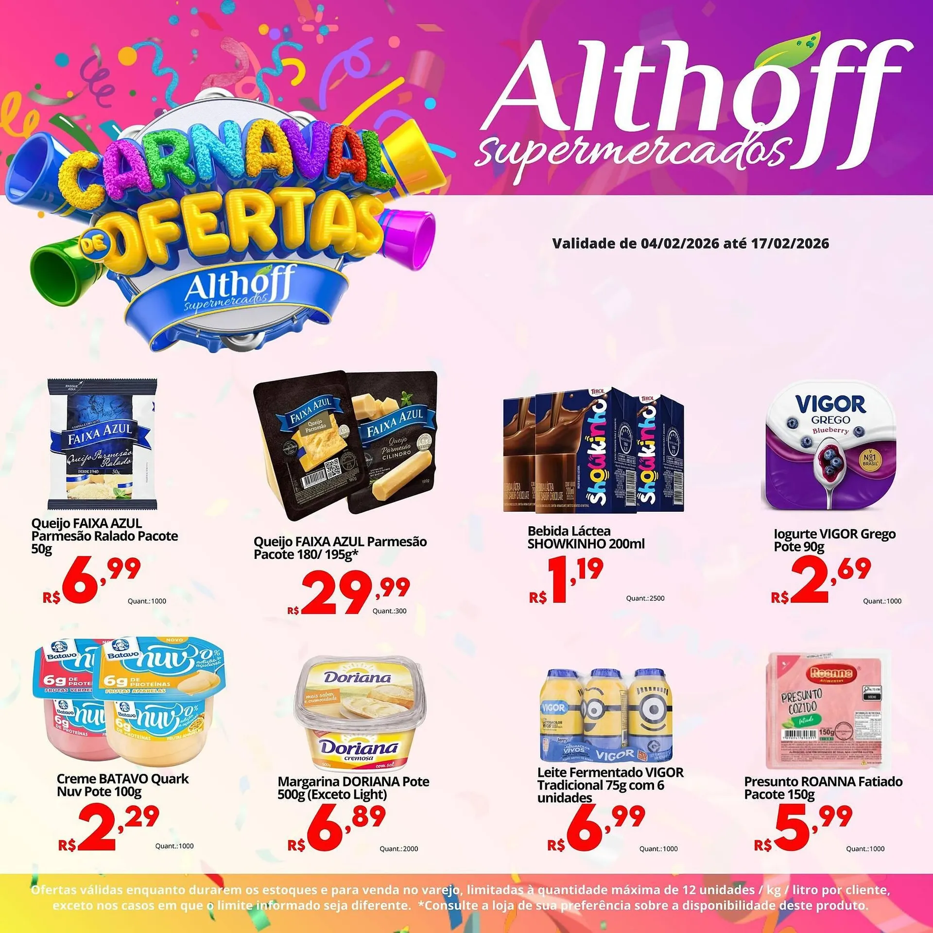 Encarte de Encarte Althoff Supermercados 4 de fevereiro até 17 de fevereiro 2026 - Pagina 3