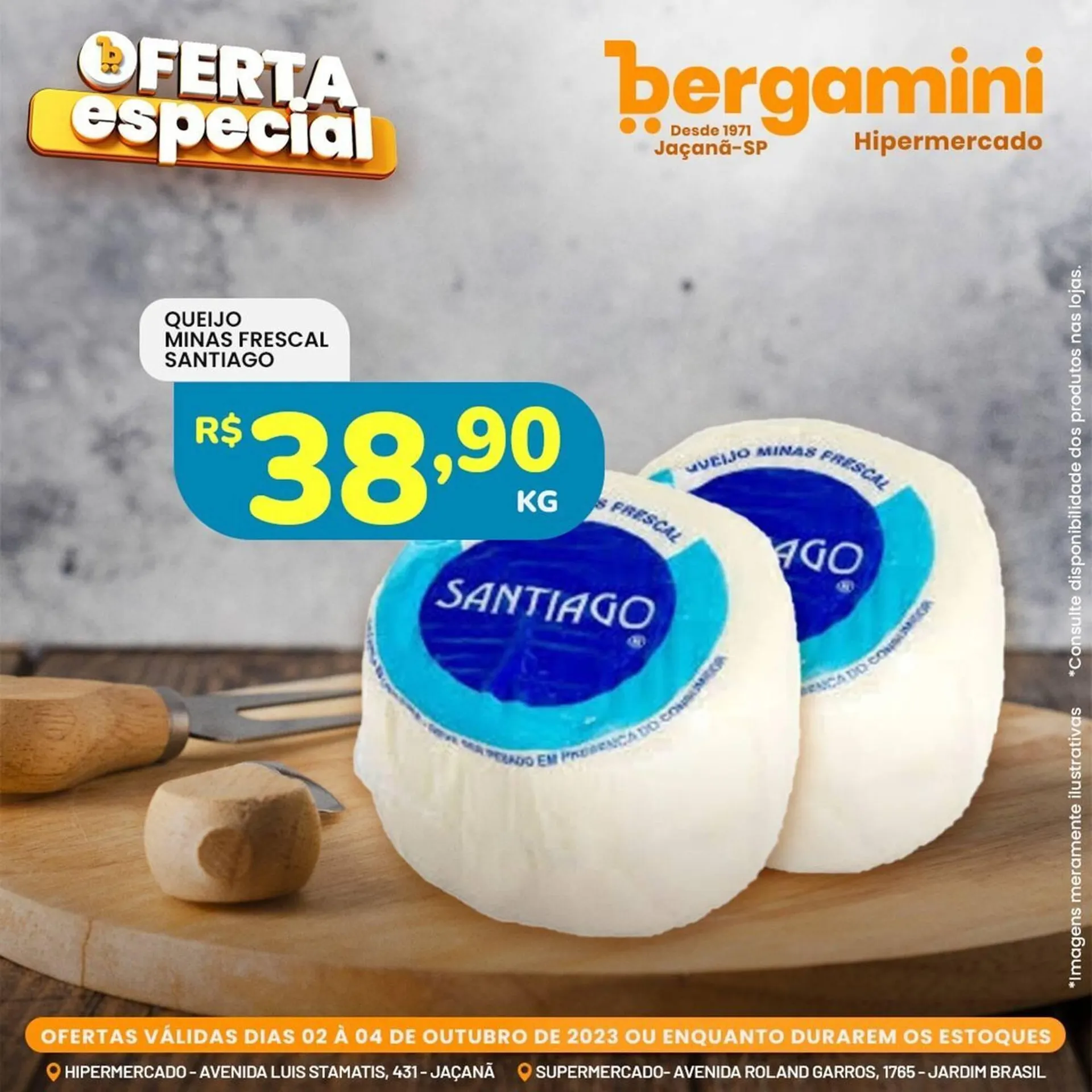 Encarte de Catálogo Supermercado Bergamini 3 de outubro até 4 de outubro 2023 - Pagina 2