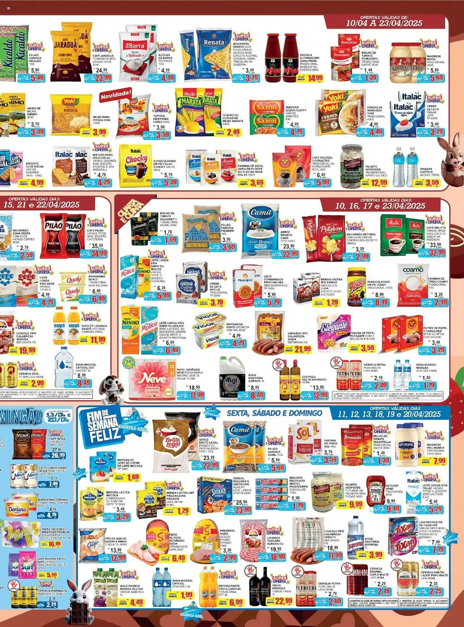 Encarte de Catálogo Supermercado Estrela Azul 10 de abril até 23 de abril 2025 - Pagina 3
