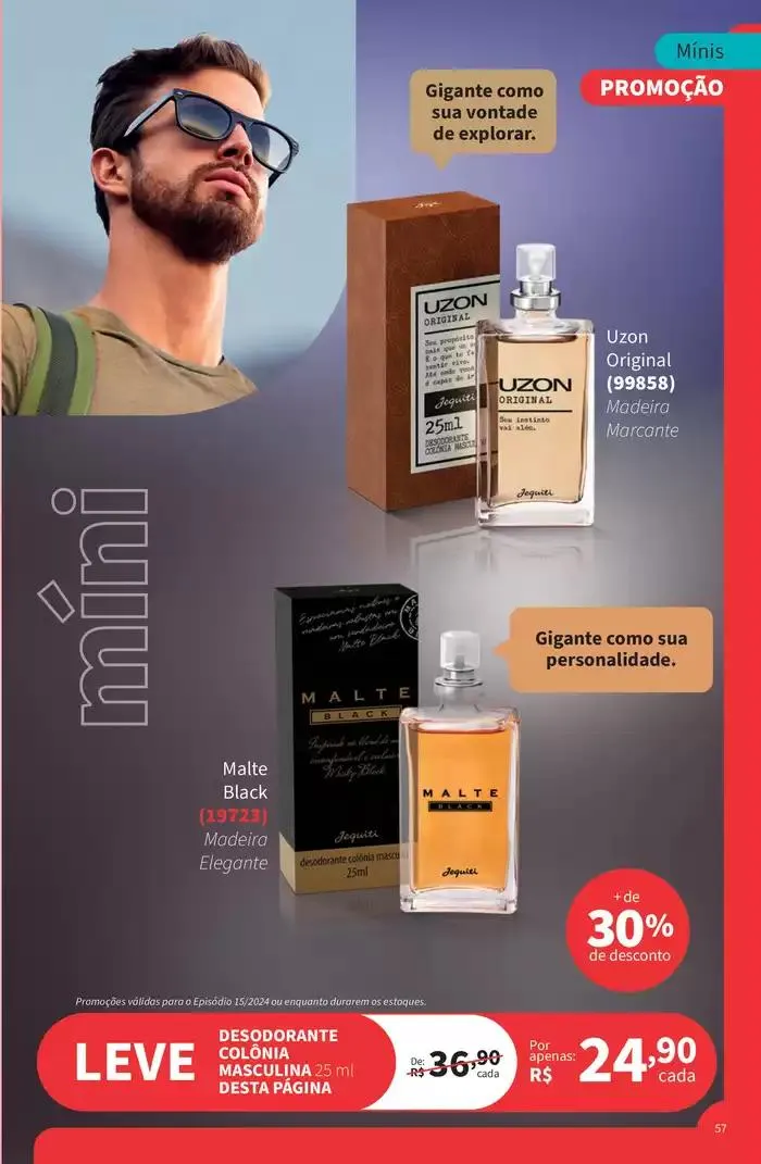 Encarte de Natal Jequiti 1 de novembro até 30 de novembro 2024 - Pagina 57