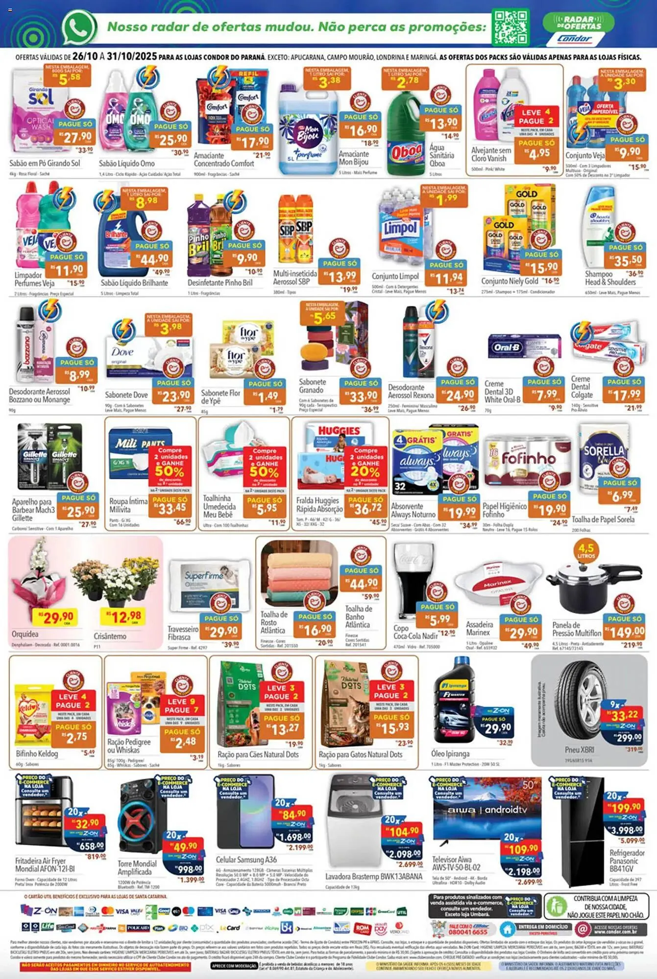Encarte de Catálogo Supermercados Condor 27 de outubro até 31 de outubro 2025 - Pagina 4