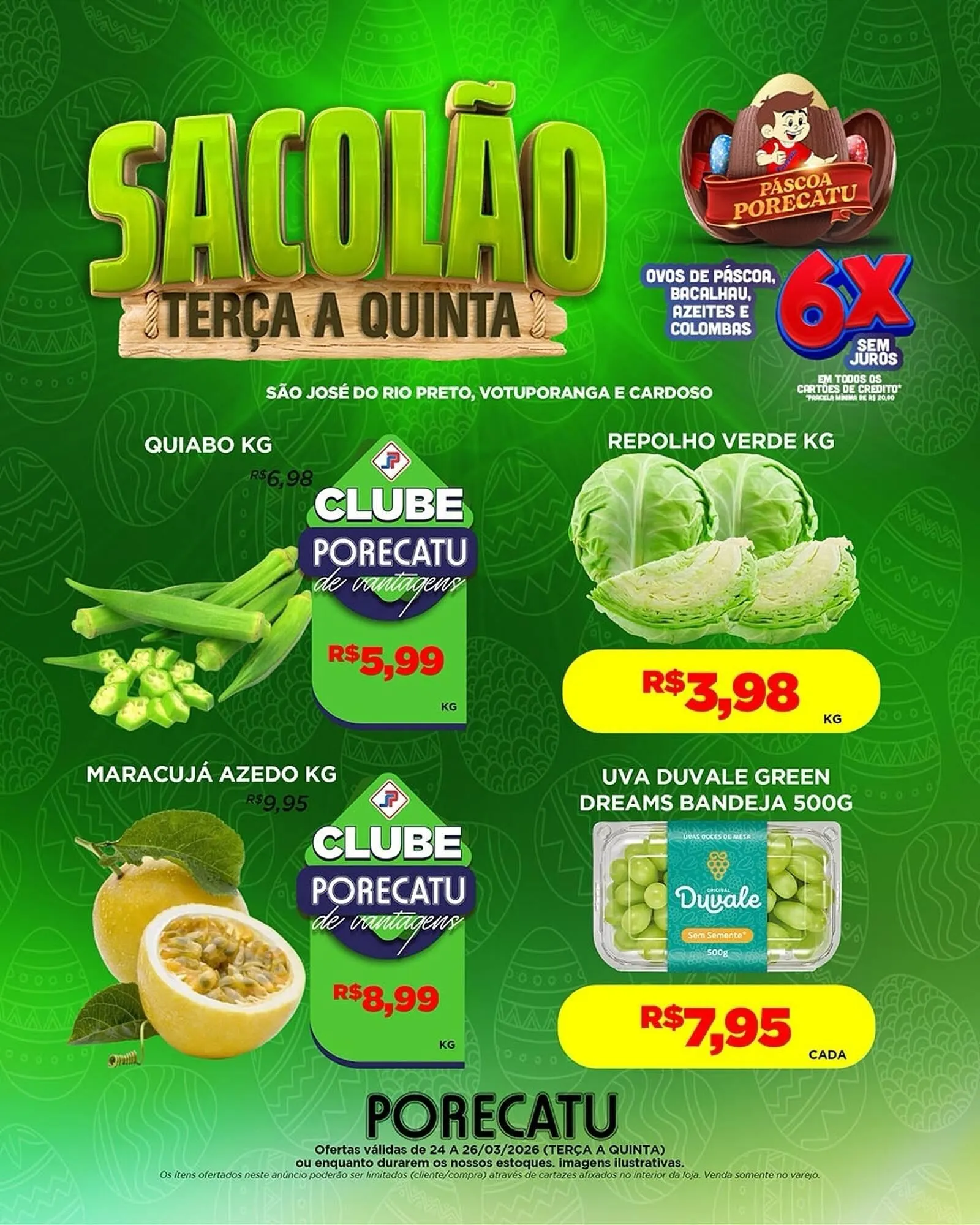 Encarte de Catálogo Supermercado Porecatu 24 de março até 26 de março 2026 - Pagina 4