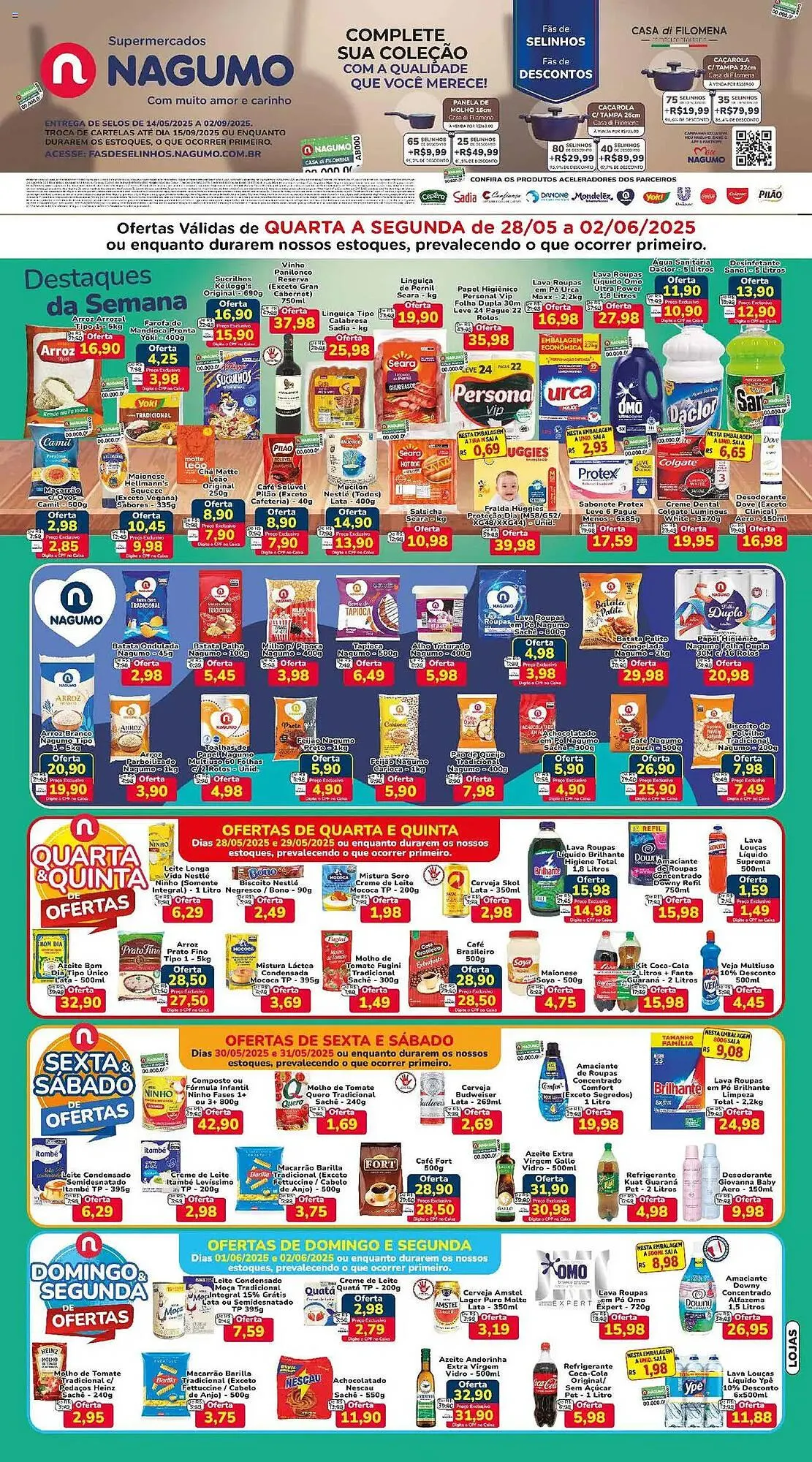 Encarte de Catálogo Nagumo 28 de maio até 3 de junho 2025 - Pagina 1