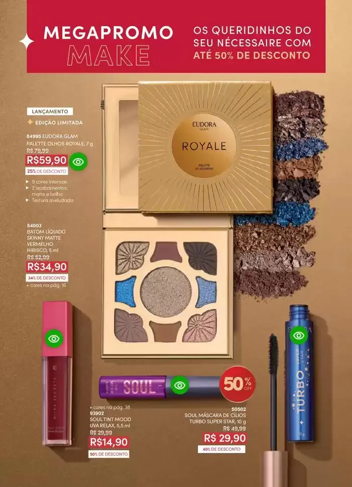 Encarte de Eudora Ciclo 4 19 de fevereiro até 19 de março 2025 - Pagina 8