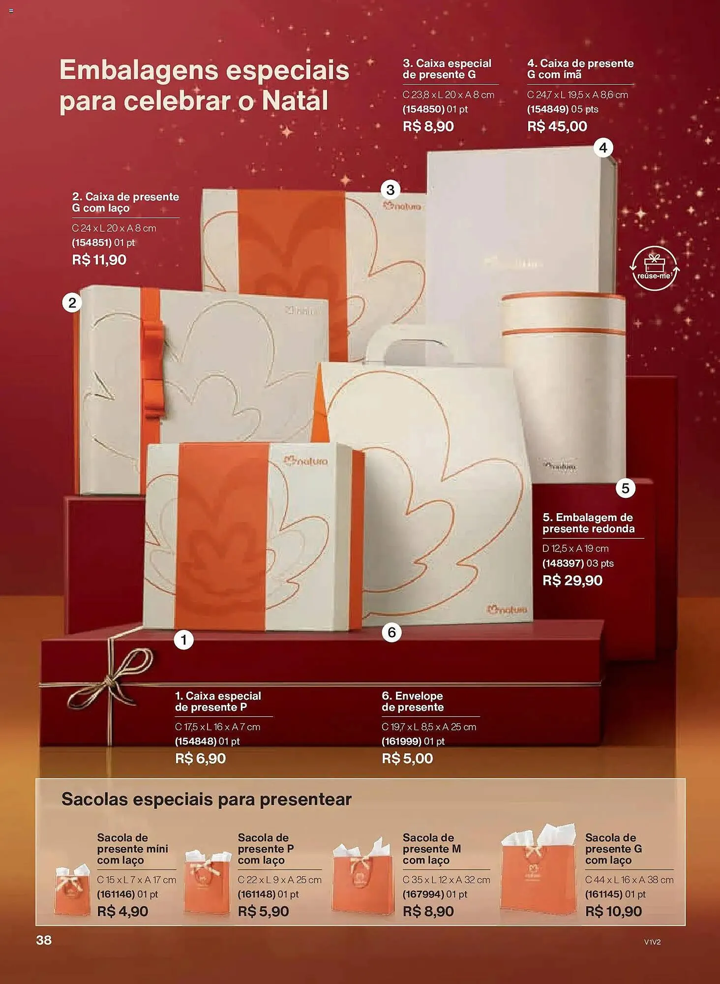 Encarte de Catálogo Natura 26 de novembro até 26 de dezembro 2025 - Pagina 38