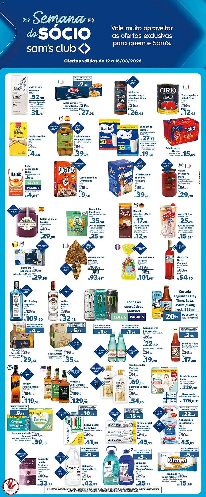 Encarte de Folheto Sam's Club 12 de março até 16 de março 2026 - Pagina 2