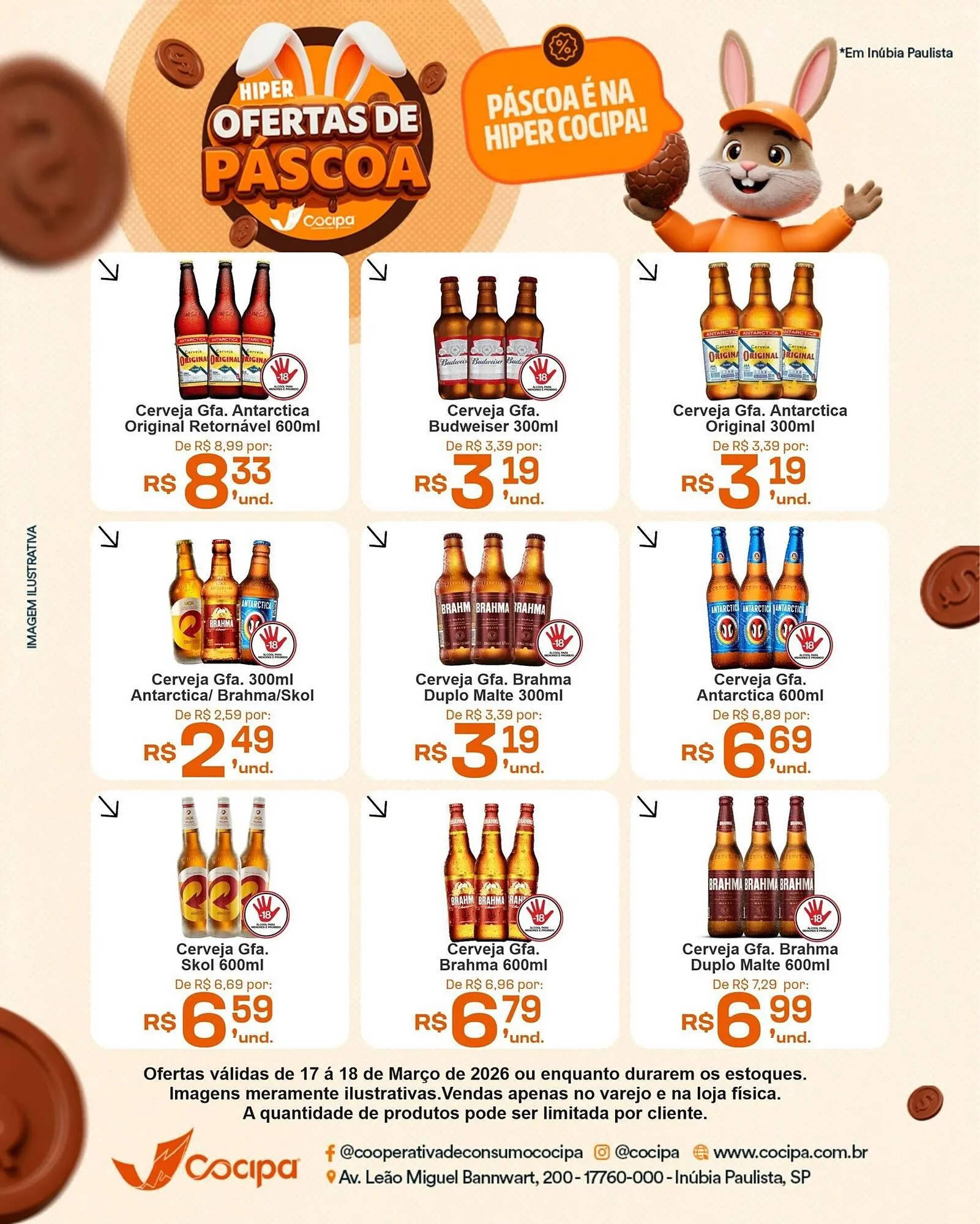 Encarte de Catálogo Cocipa 17 de março até 18 de março 2026 - Pagina 1