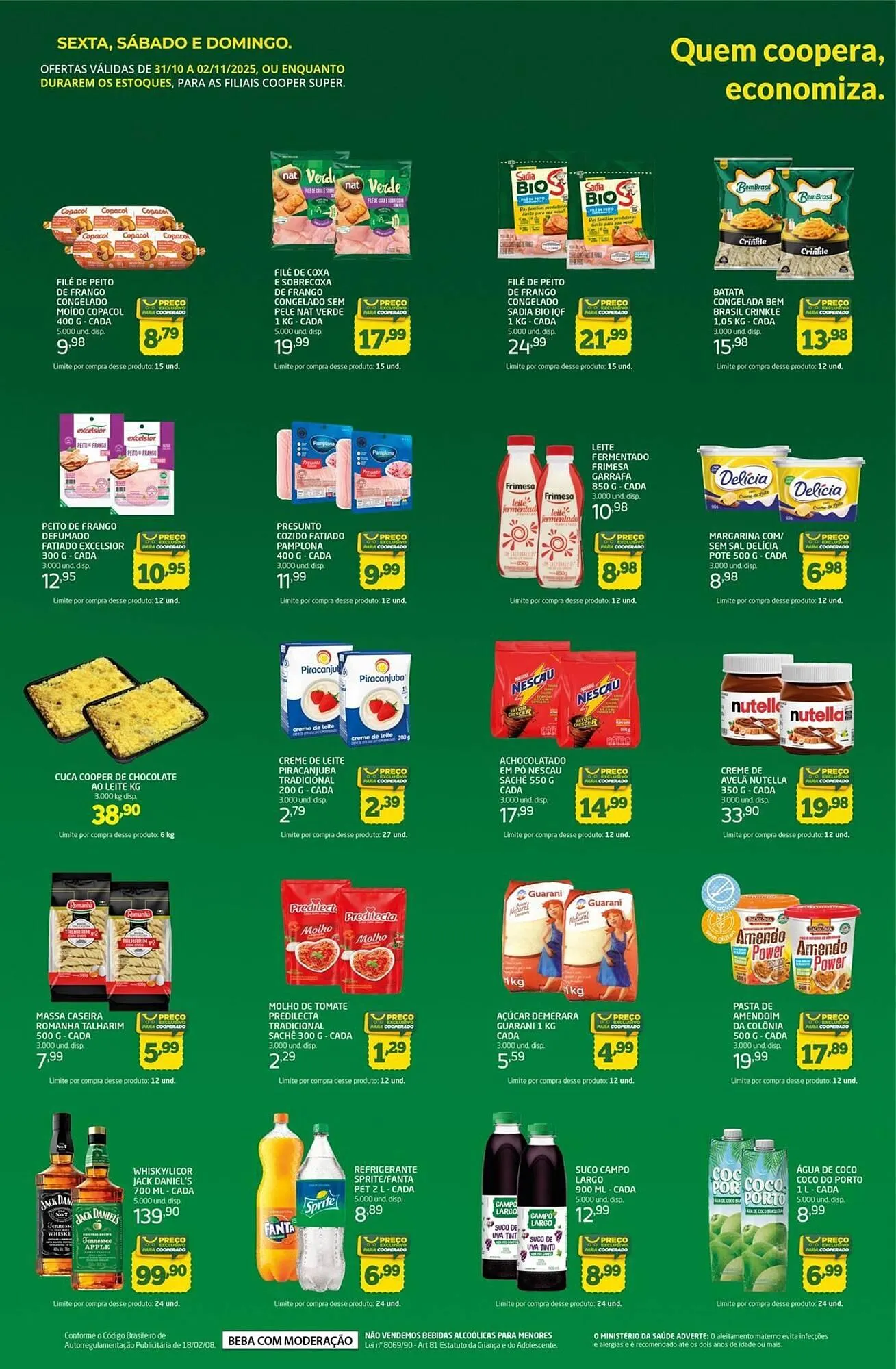 Encarte de Tabloide Cooper 31 de outubro até 2 de novembro 2025 - Pagina 2
