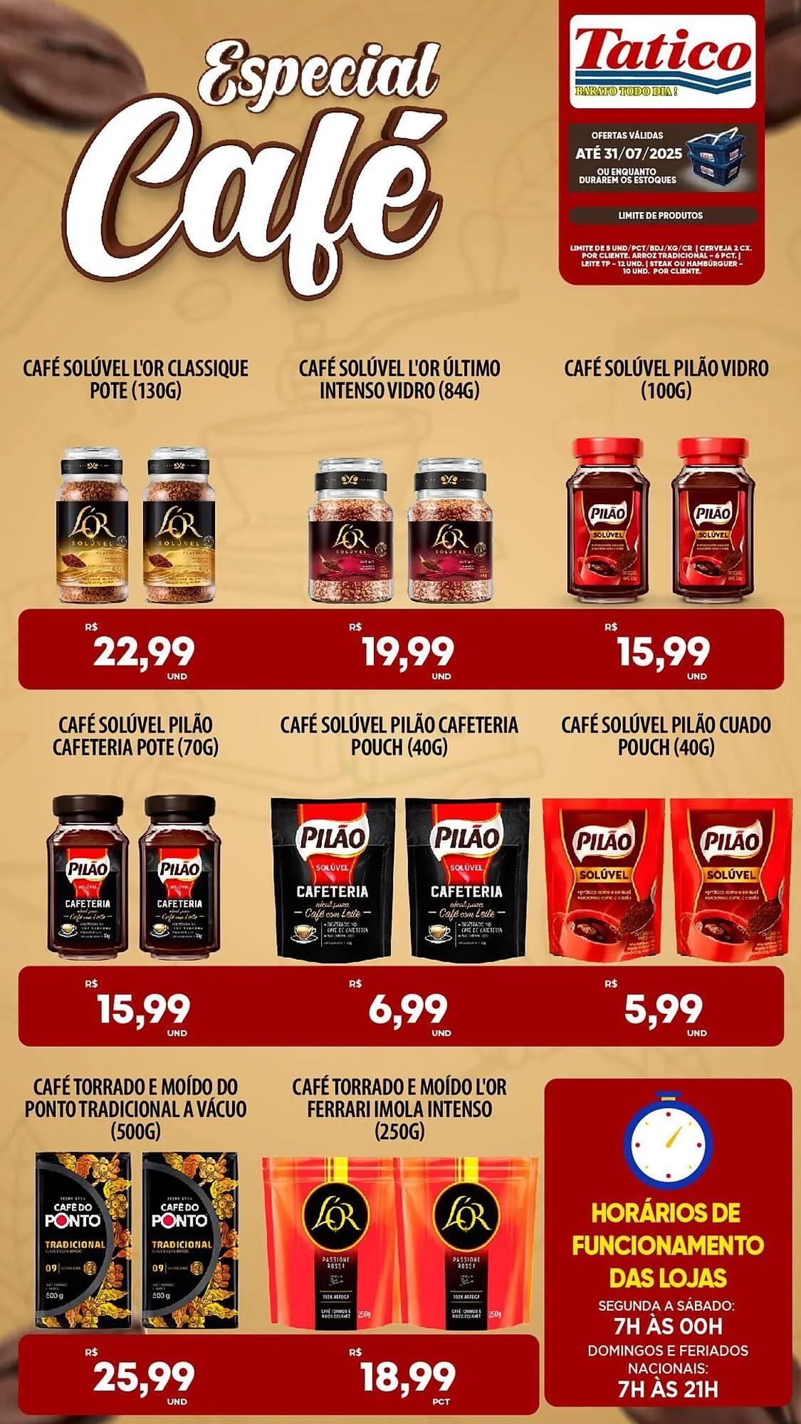 Encarte de Catálogo Tatico 20 de julho até 31 de julho 2025 - Pagina 1