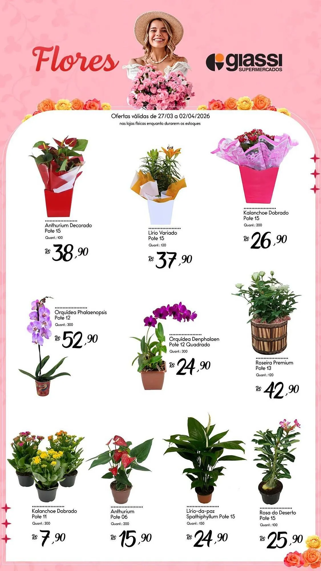 Encarte de Encarte Giassi Supermercados 27 de março até 2 de abril 2026 - Pagina 1