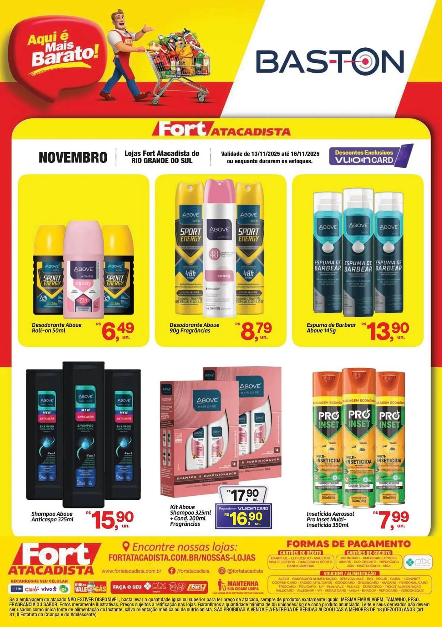 Encarte de Tabloide Fort Atacadista 13 de novembro até 16 de novembro 2025 - Pagina 1