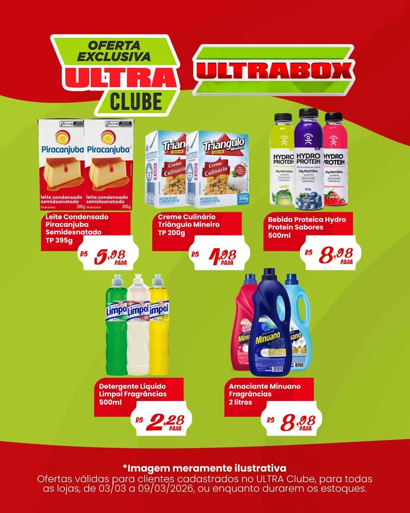 Encarte de Panfleto Ultrabox 3 de março até 9 de março 2026 - Pagina 1