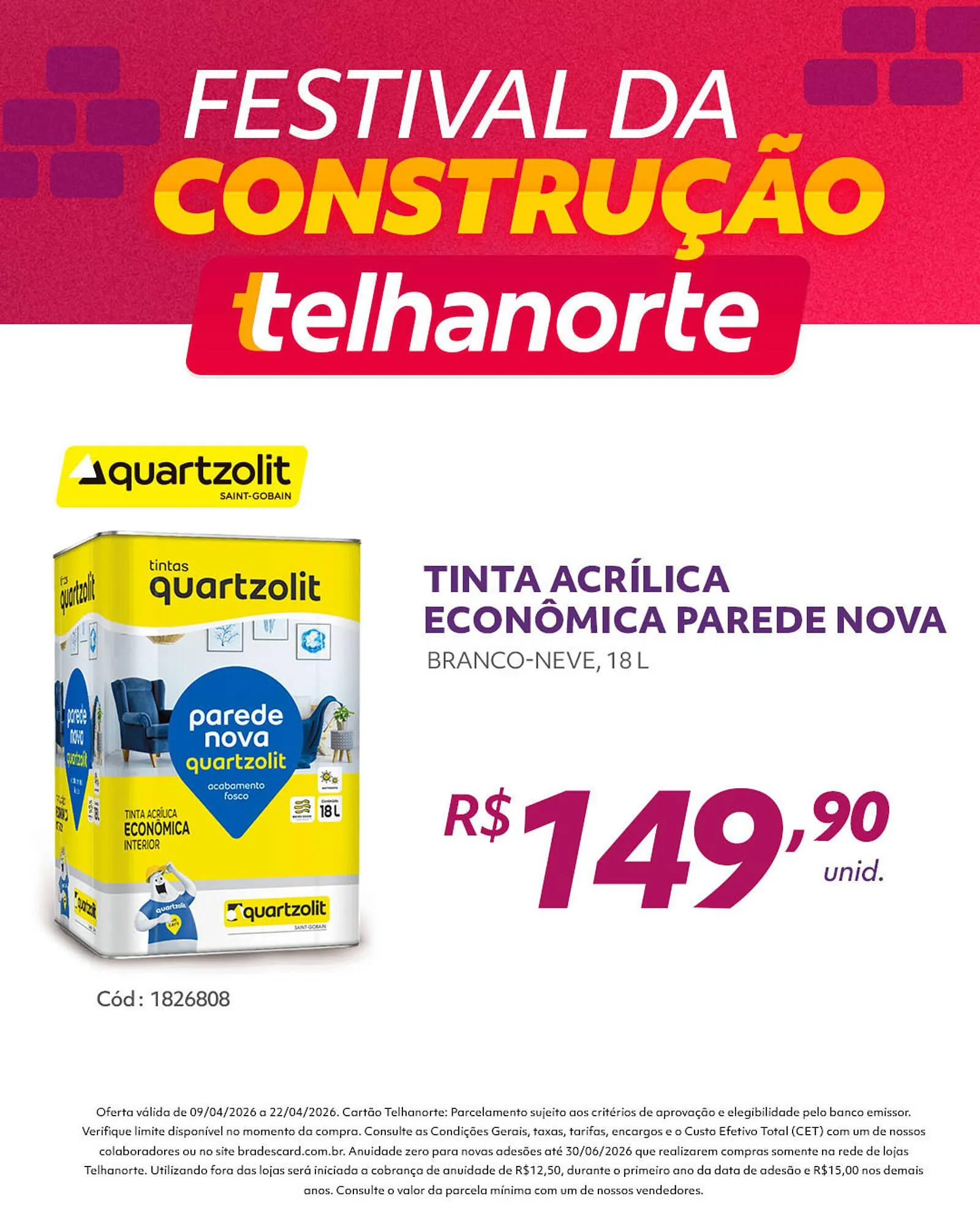 Encarte de Catálogo Telhanorte 2 de maio até 22 de maio 2026 - Pagina 2