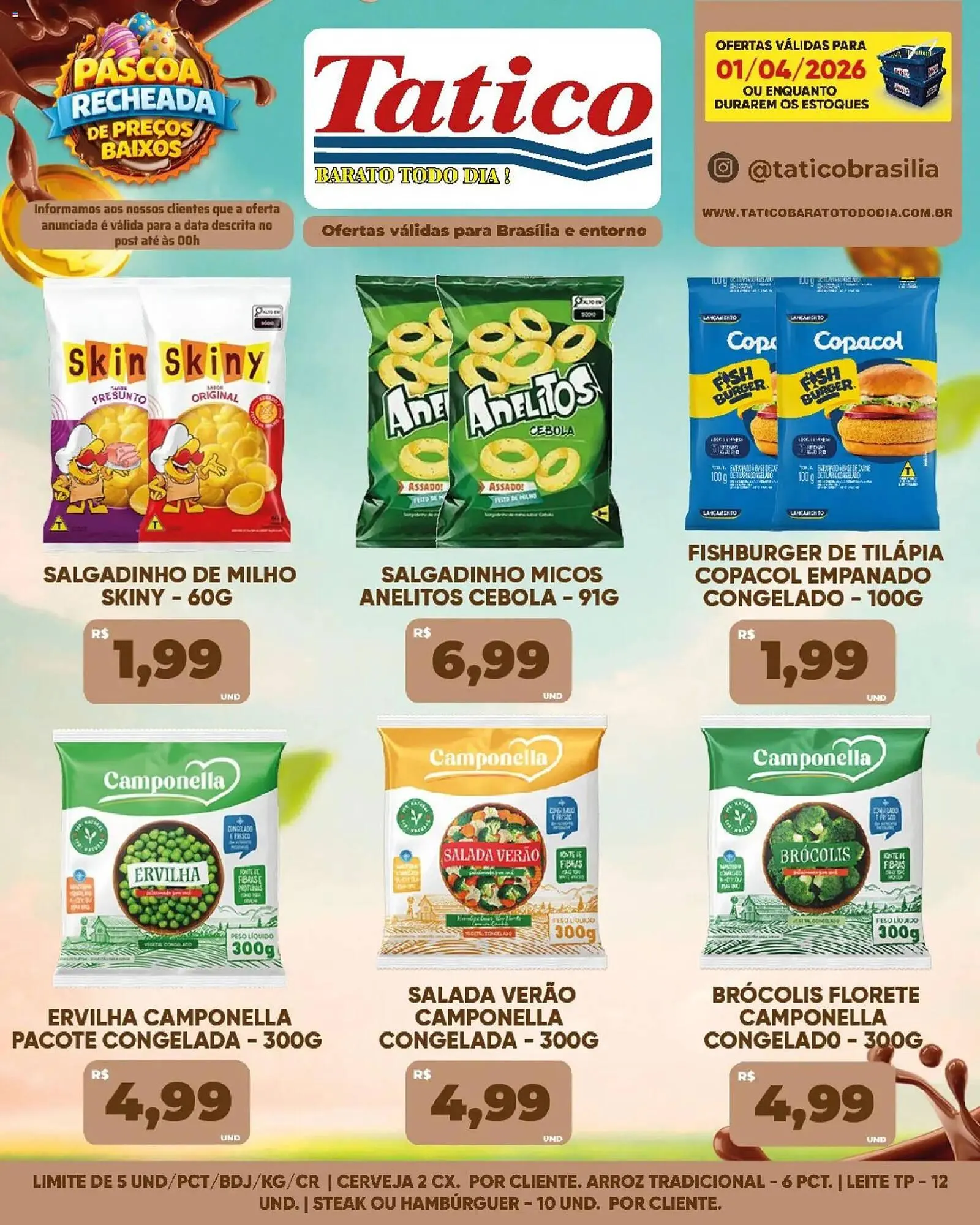 Encarte de Tabloide Tatico 2 de abril até 5 de abril 2026 - Pagina 31