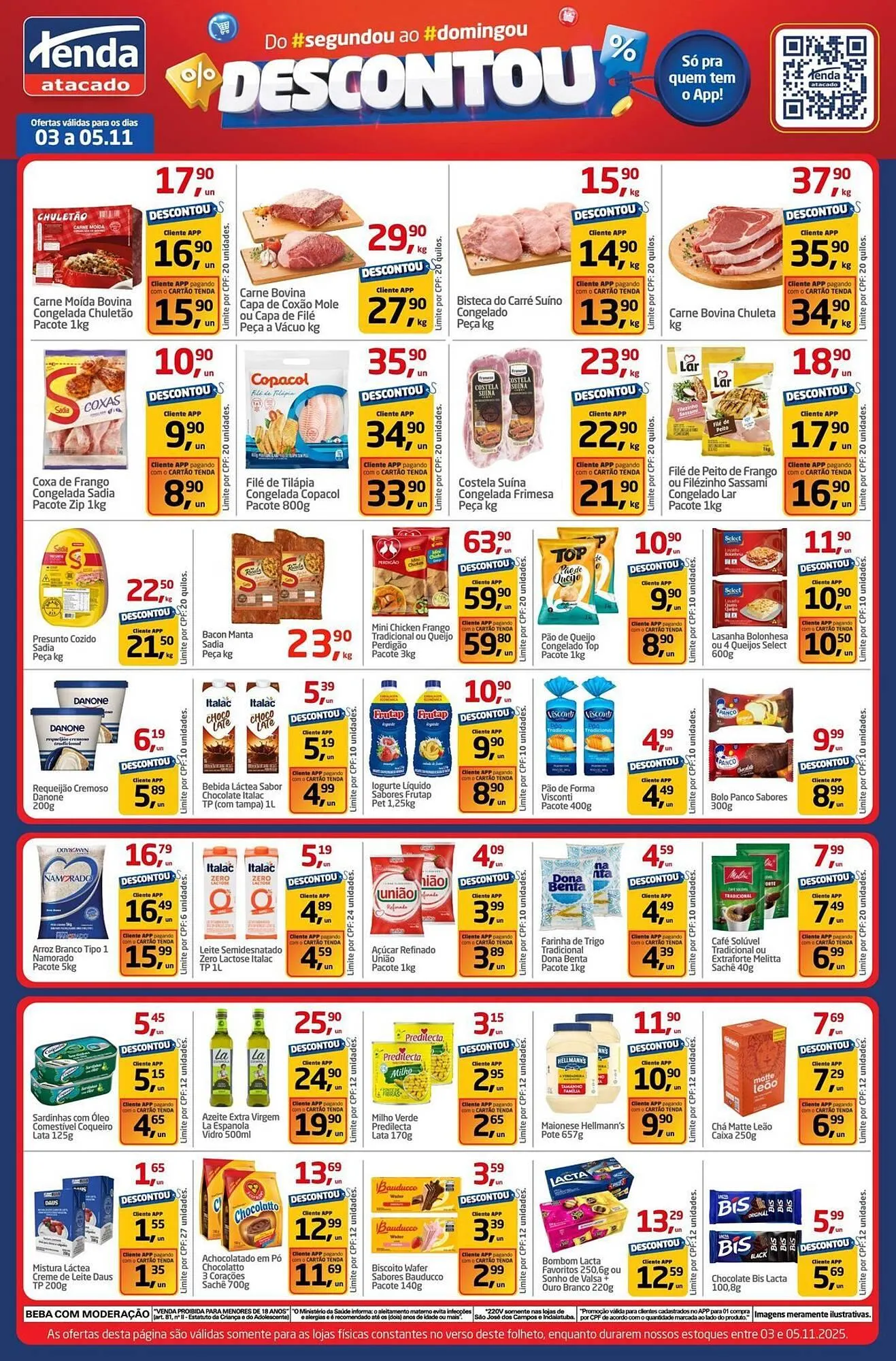 Encarte de Folheto Tenda Atacado 3 de novembro até 5 de novembro 2025 - Pagina 2