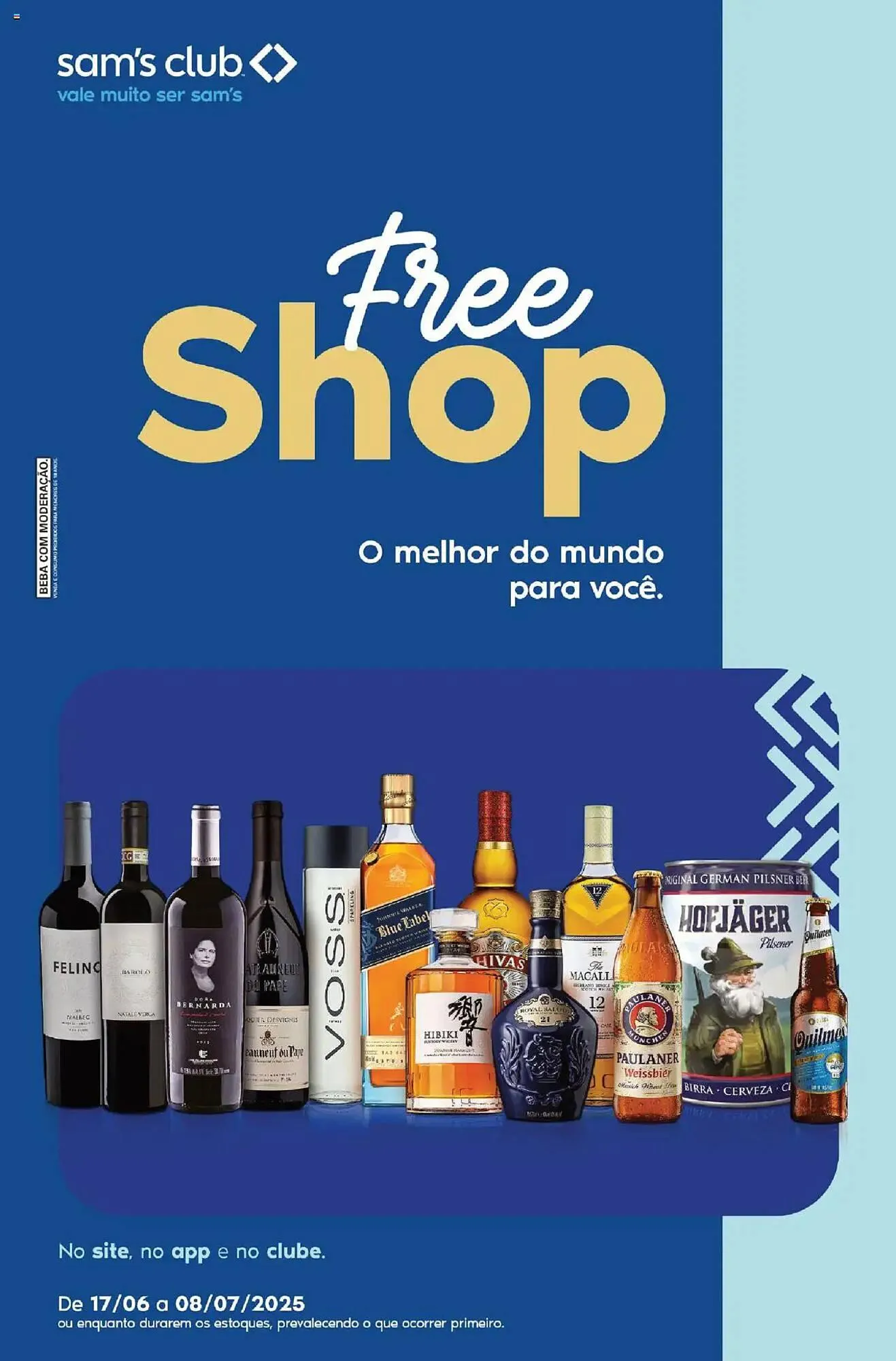 Encarte de Catálogo Sam's Club 17 de junho até 8 de julho 2025 - Pagina 1