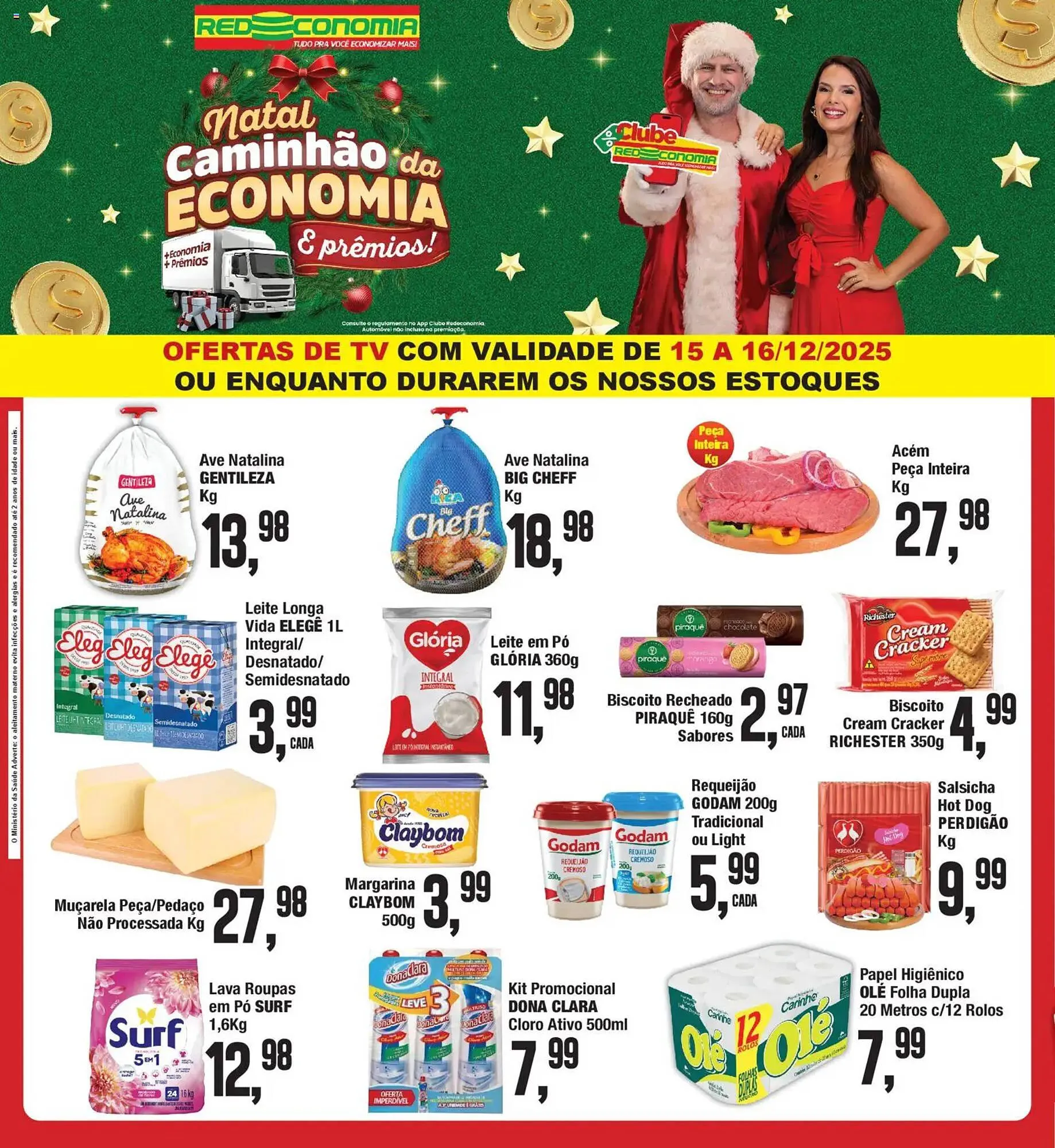 Encarte de Encarte Redeconomia 15 de dezembro até 16 de dezembro 2025 - Pagina 1