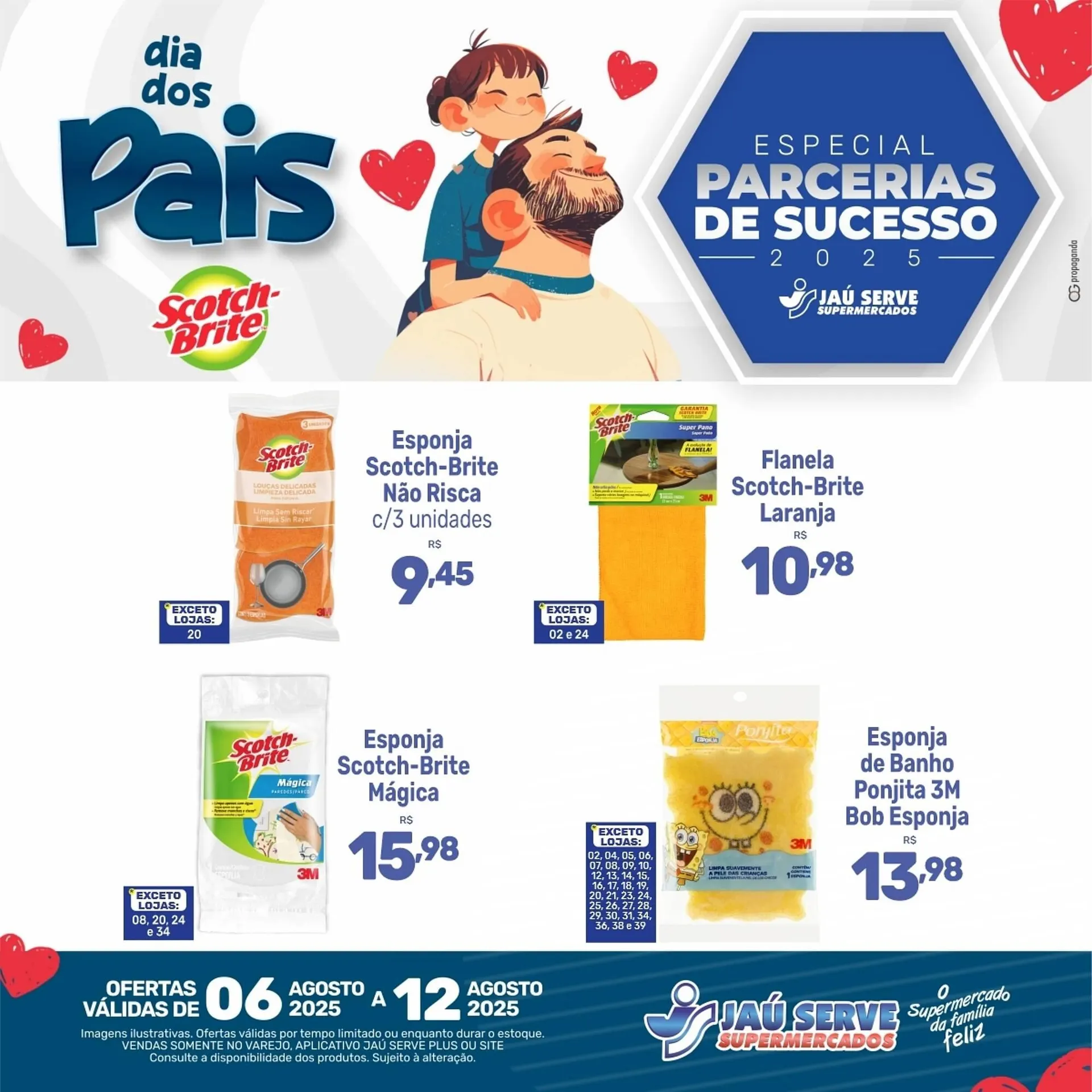 Encarte de Catálogo Supermercados Jau Serve 11 de agosto até 12 de agosto 2025 - Pagina 55