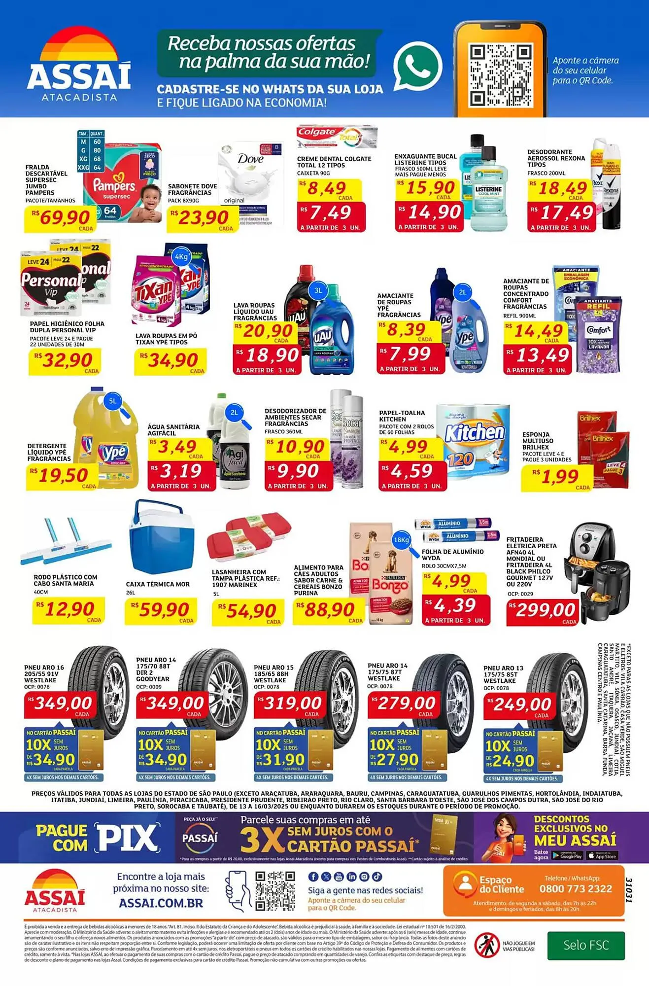 Encarte de Catálogo Assaí Atacadista 13 de março até 16 de março 2025 - Pagina 4