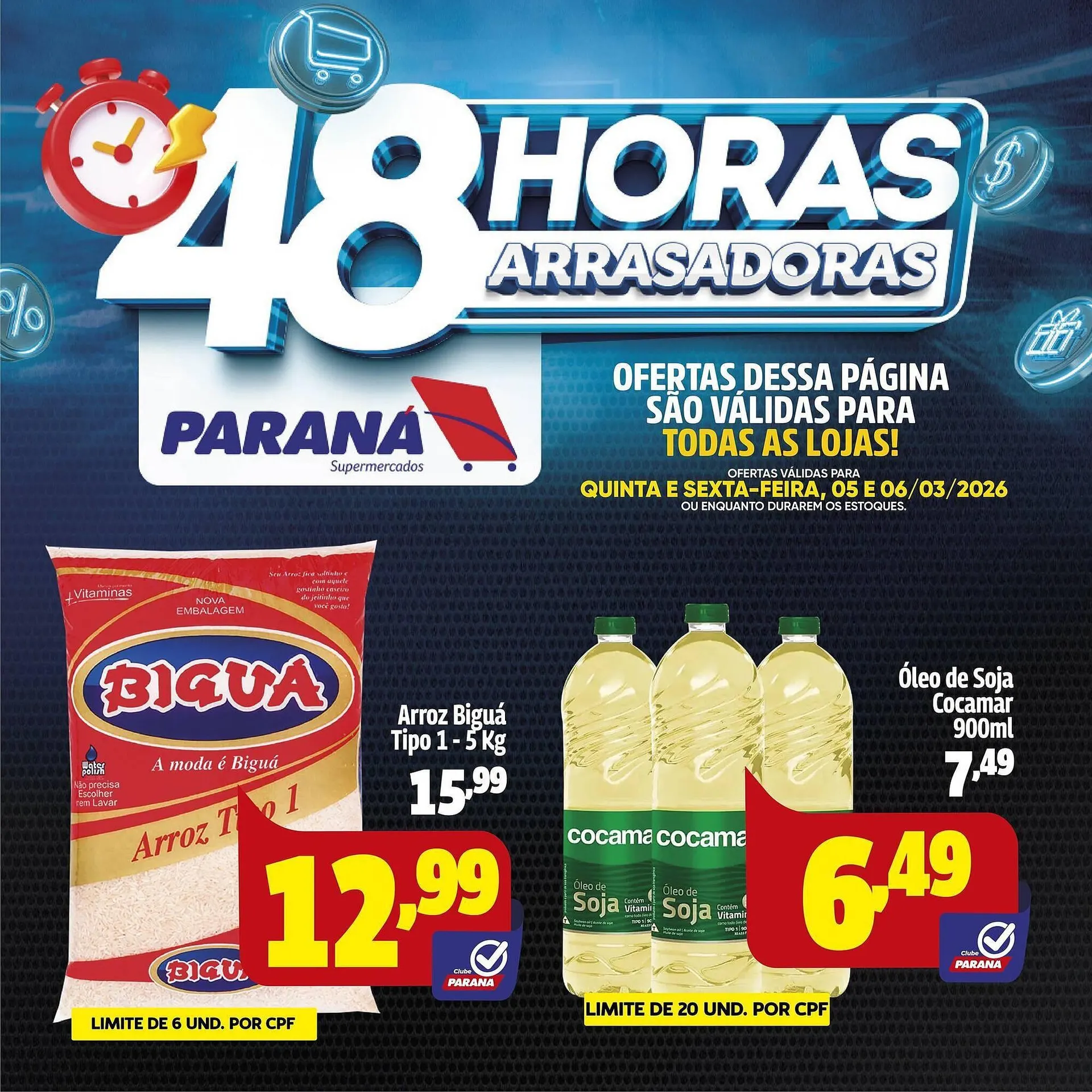 Encarte de Folheto Supermercado Paraná 5 de março até 6 de março 2026 - Pagina 3