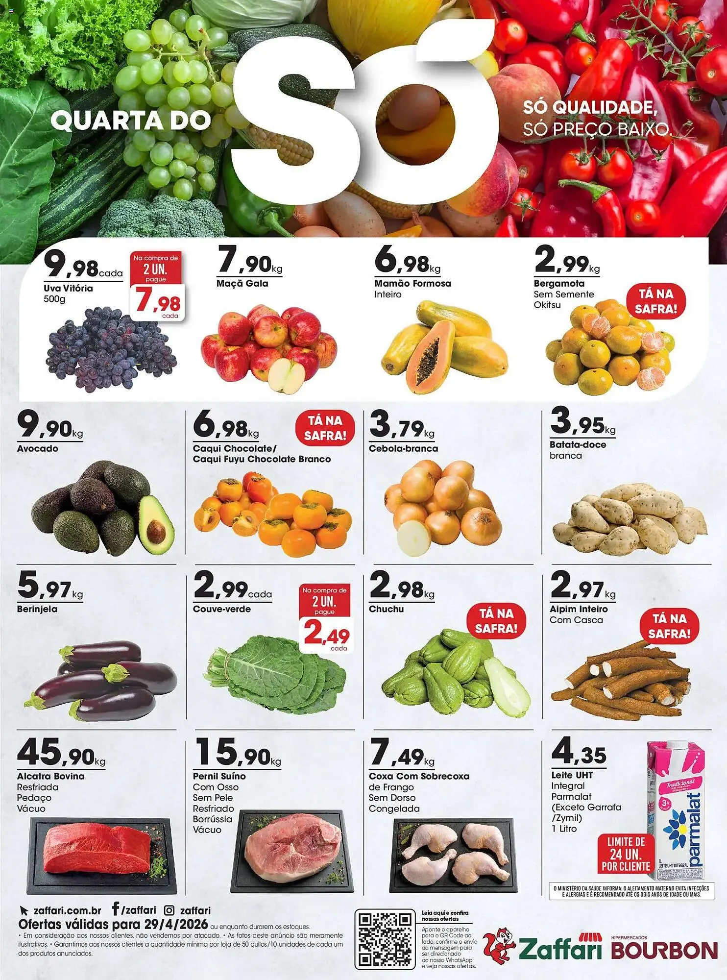 Encarte de Encarte Zaffari 29 de abril até 29 de abril 2026 - Pagina 1