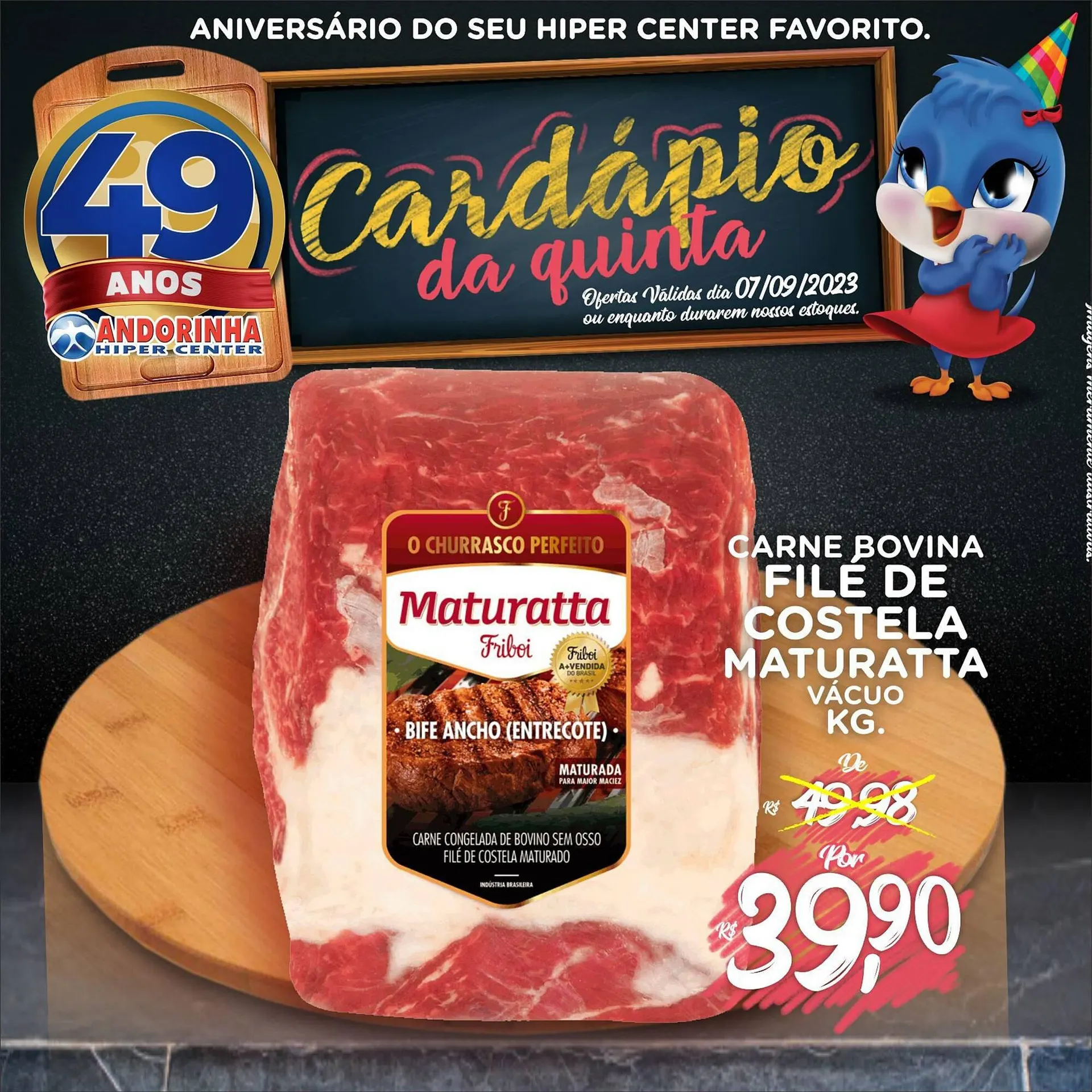 Encarte de Catálogo Andorinha Hipermercado 7 de setembro até 7 de setembro 2023 - Pagina 1