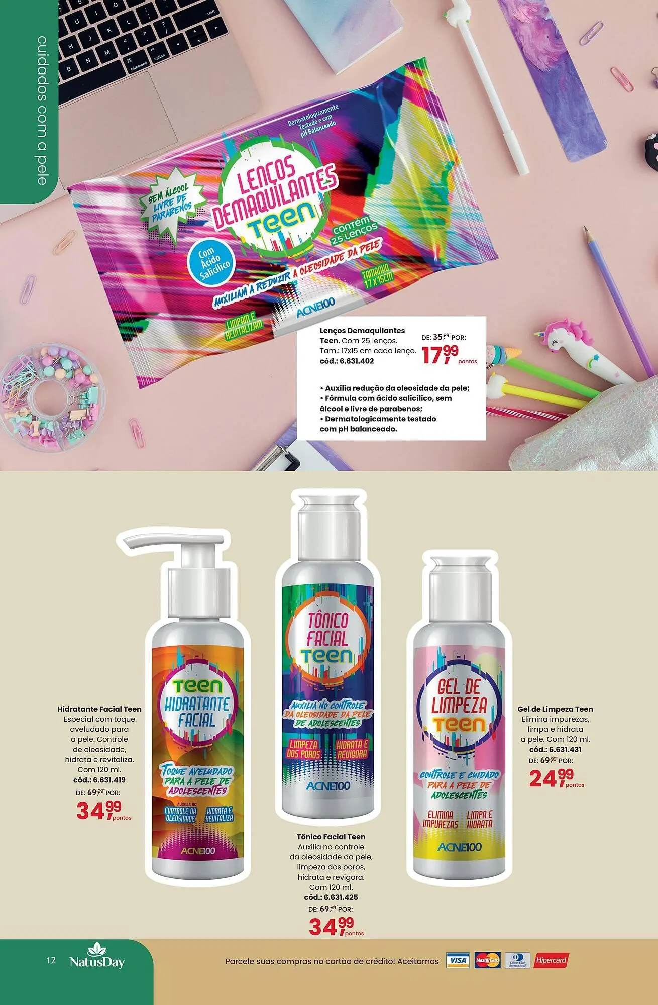 Encarte de Catálogo Quatro Estações 10 de março até 30 de junho 2025 - Pagina 12