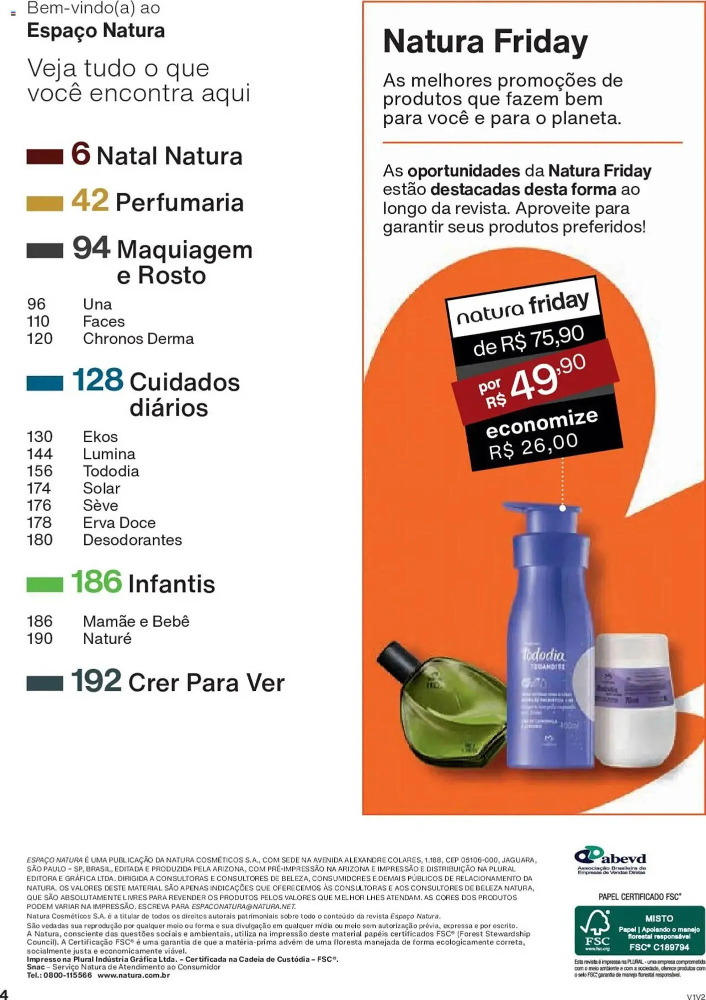 Encarte de Catálogo Natura 14 de outubro até 4 de novembro 2025 - Pagina 4