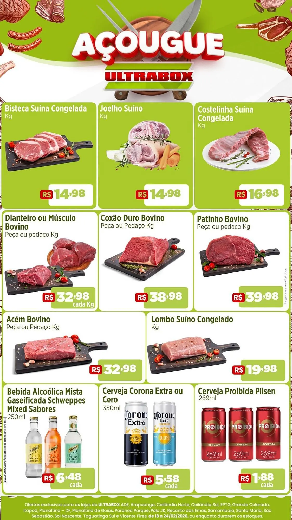 Encarte de Panfleto Ultrabox 18 de fevereiro até 24 de fevereiro 2026 - Pagina 2