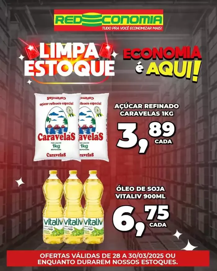 Encarte de Economize agora com nossas ofertas 28 de março até 30 de março 2025 - Pagina 1
