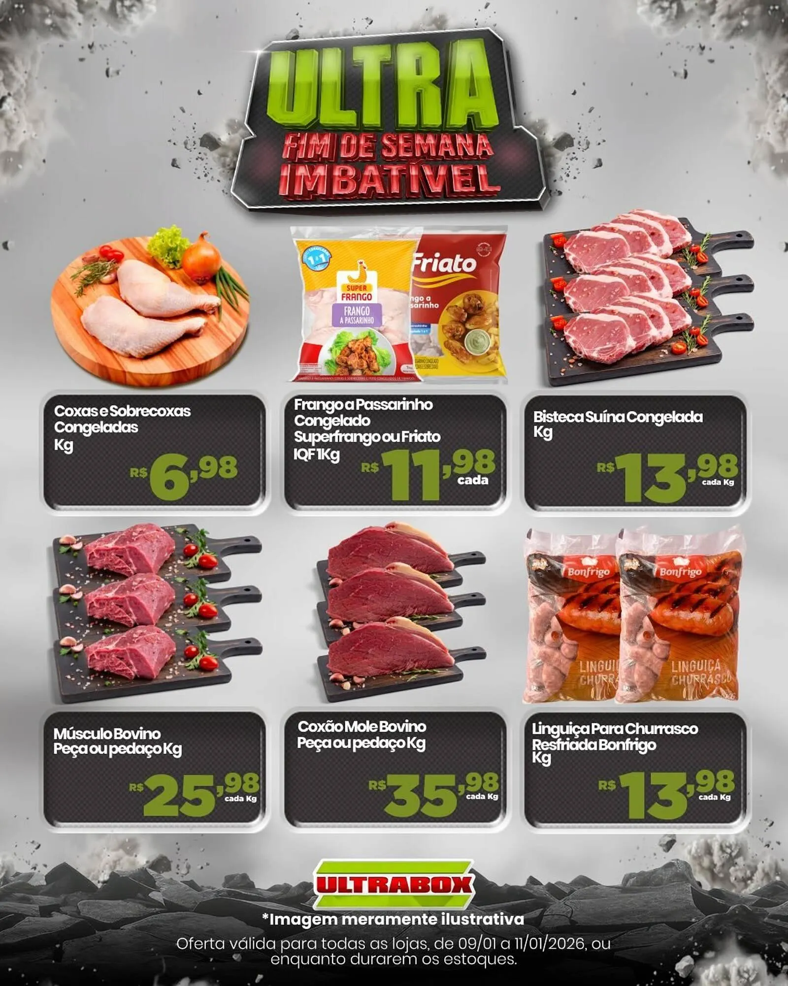 Encarte de Panfleto Ultrabox 9 de janeiro até 11 de janeiro 2026 - Pagina 1