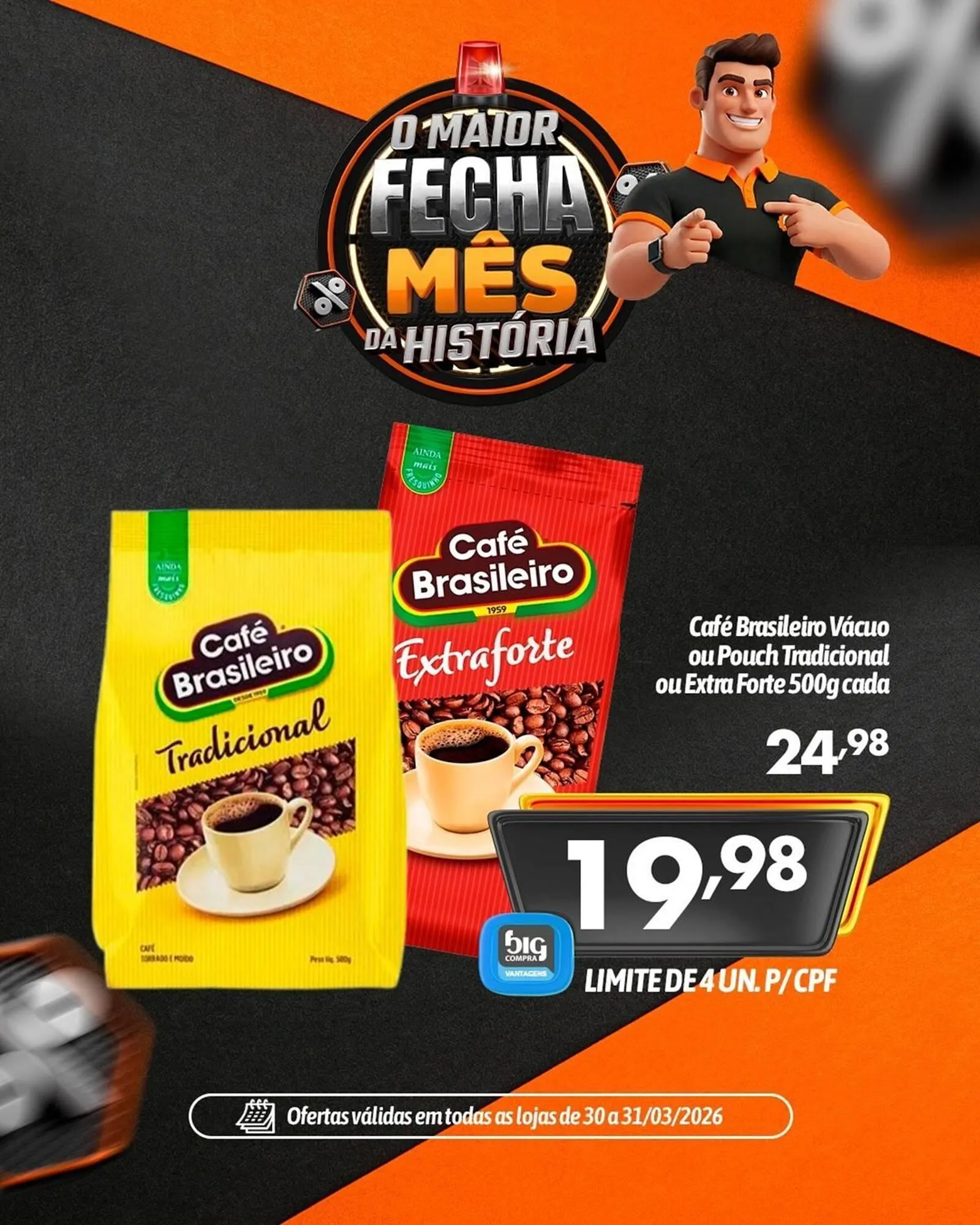 Encarte de Catálogo Supermercados Big Compra 30 de março até 31 de março 2026 - Pagina 1