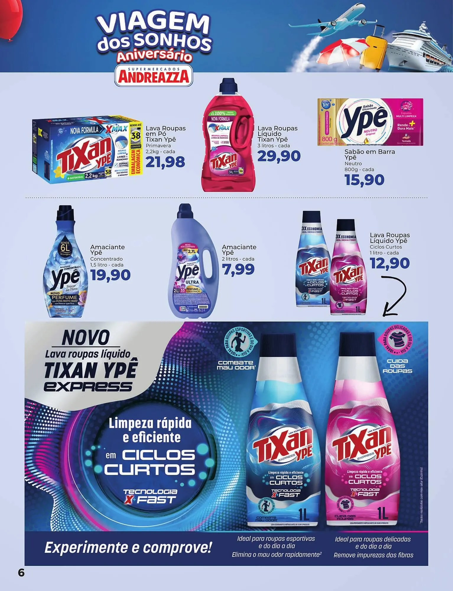 Encarte de Catálogo Supermercados Andreazza 14 de agosto até 23 de agosto 2025 - Pagina 6