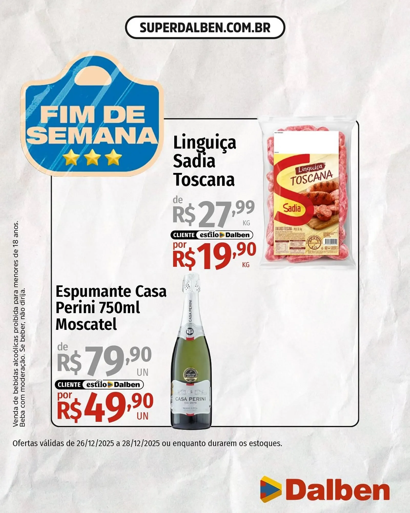 Encarte de Catálogo Supermercado Dalben 26 de dezembro até 28 de dezembro 2025 - Pagina 4