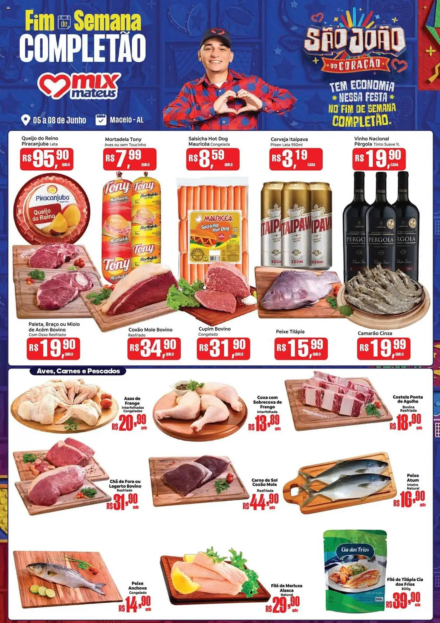 Encarte de Catálogo Supermercados Mateus 5 de junho até 9 de junho 2025 - Pagina 1