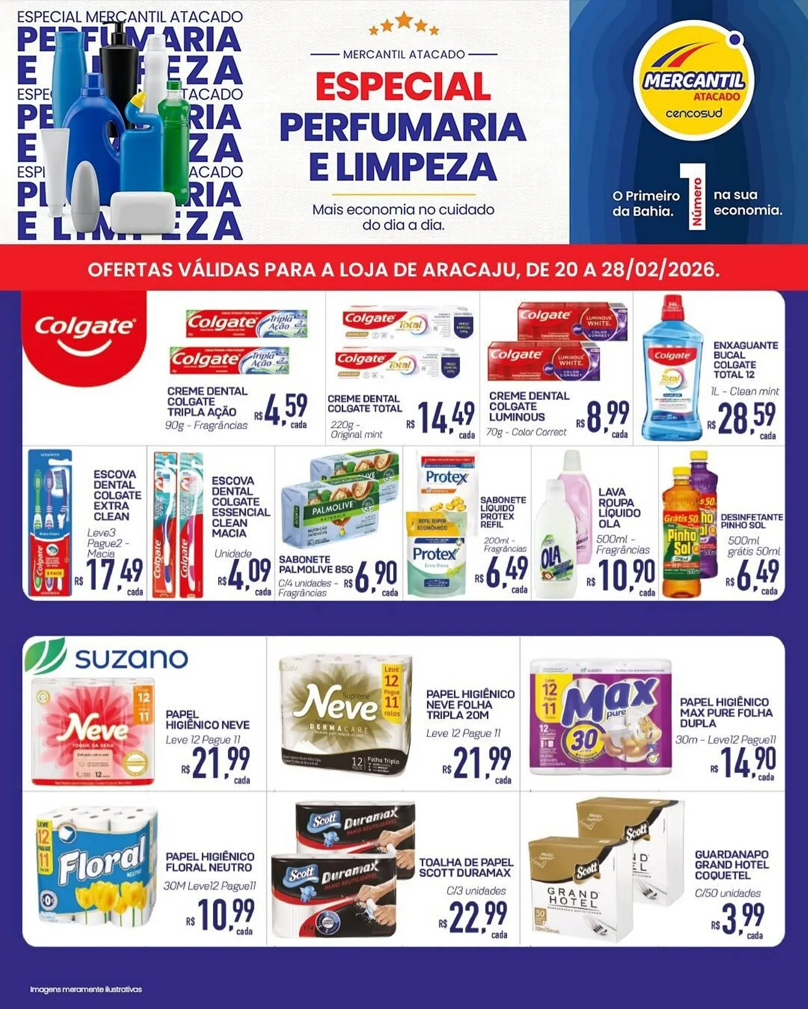 Encarte de Folheto Mercantil Rodrigues 20 de fevereiro até 28 de fevereiro 2026 - Pagina 1